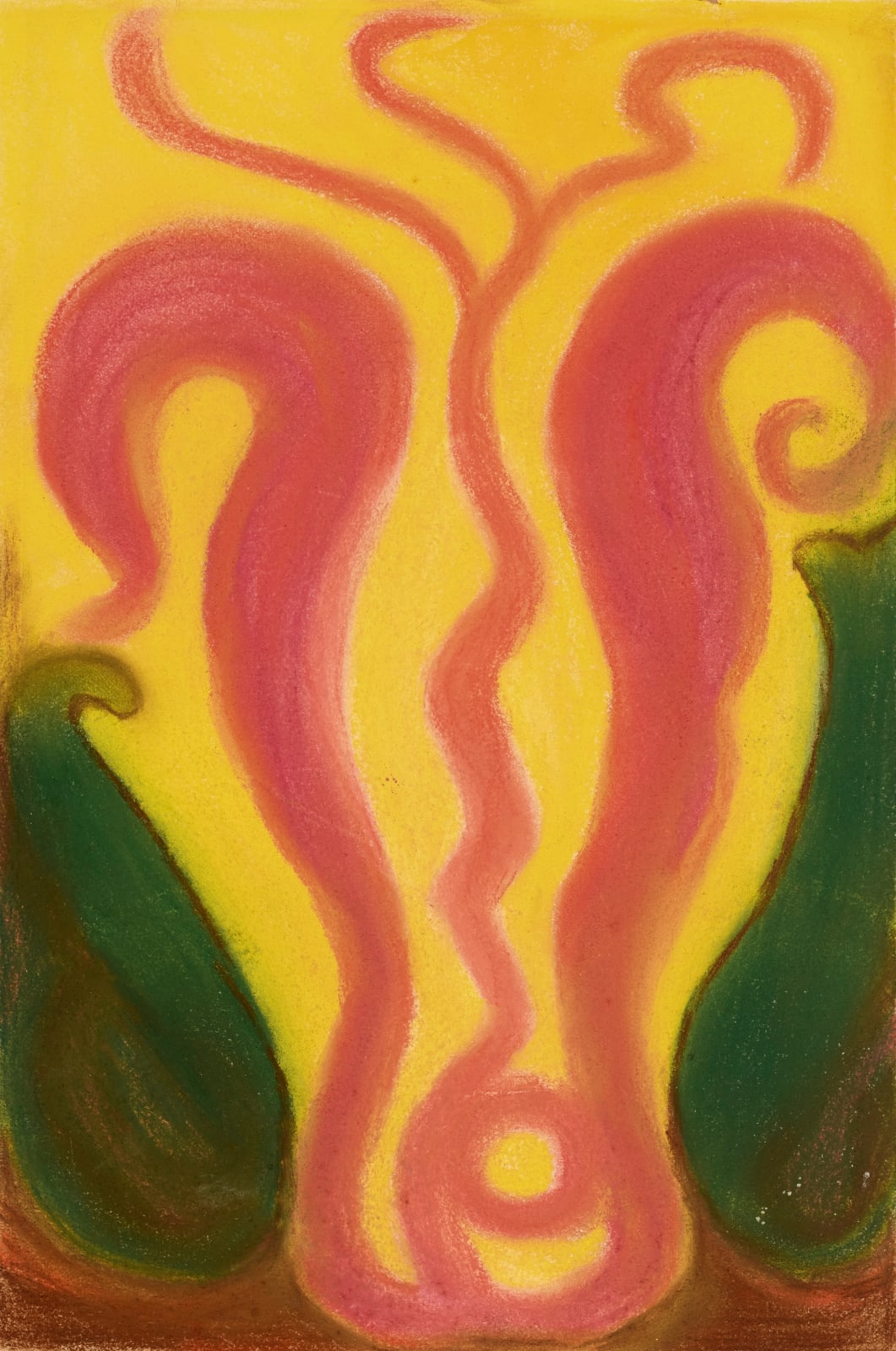 Elisabeth Stoffers, pastel on paper, 1916