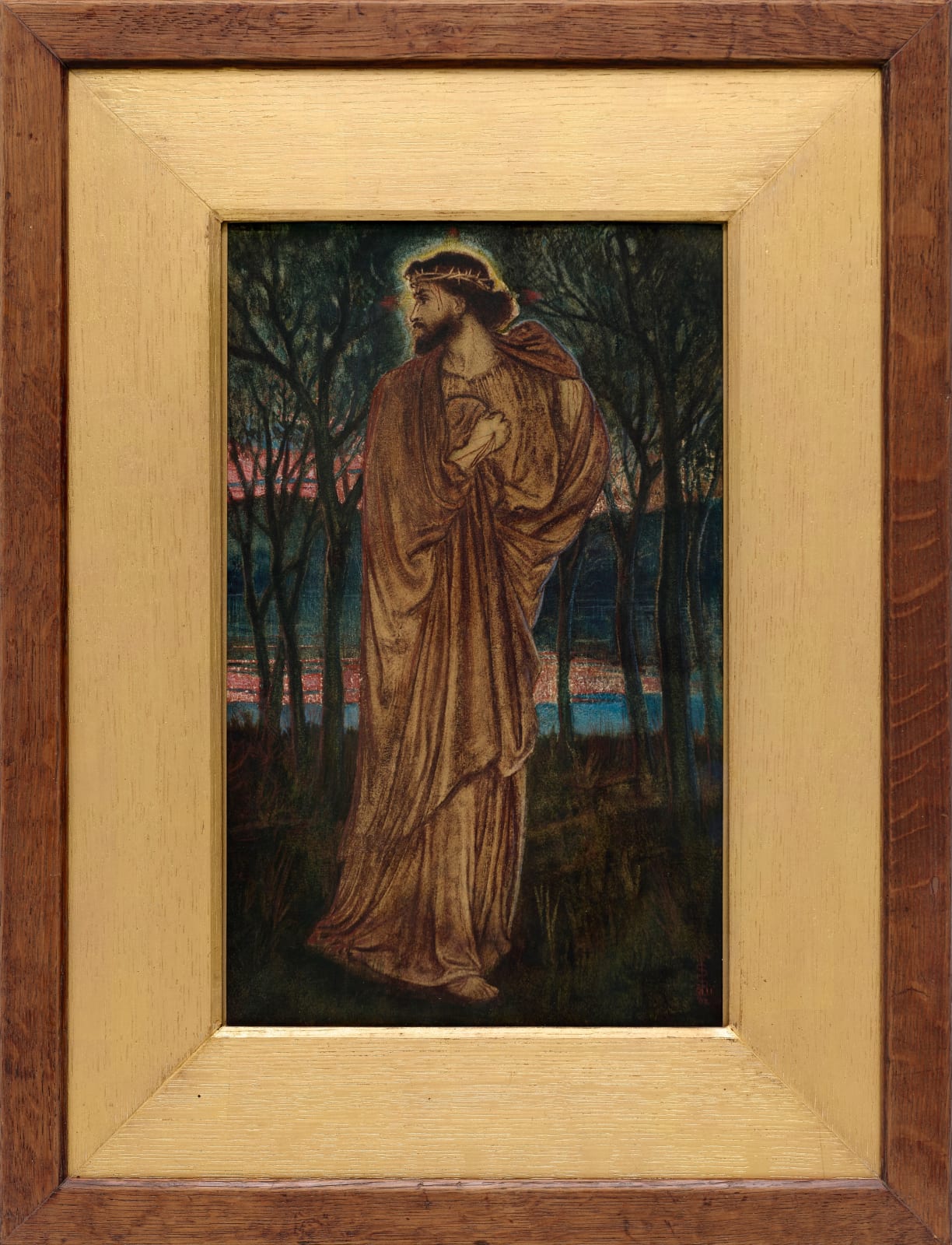 Simeon Solomon, Who is He that Cometh from Edom with Dyed Garments from Bozrah?