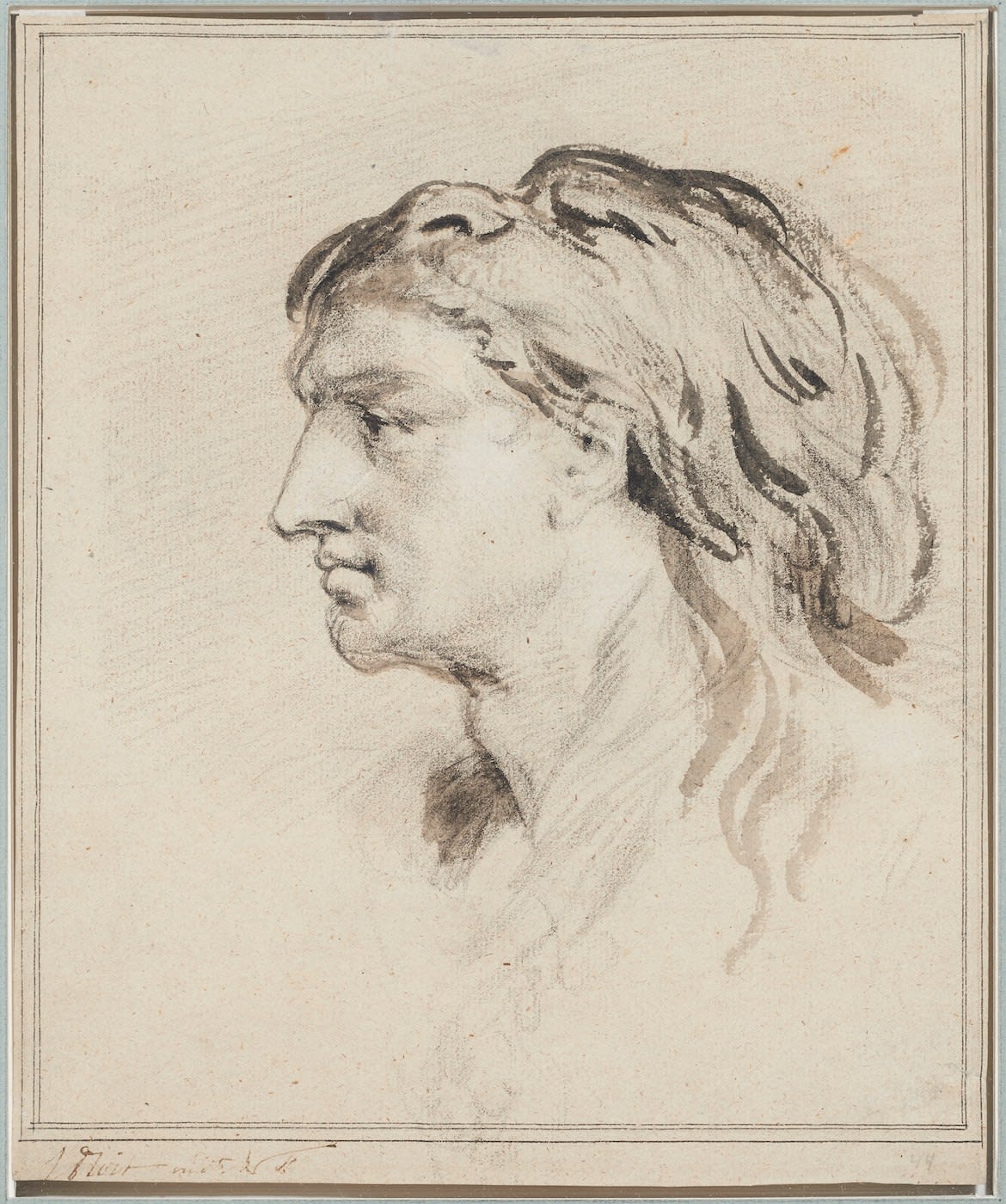 Jacob de Wit, Figure studies for Moses Selecting the Seventy Elders