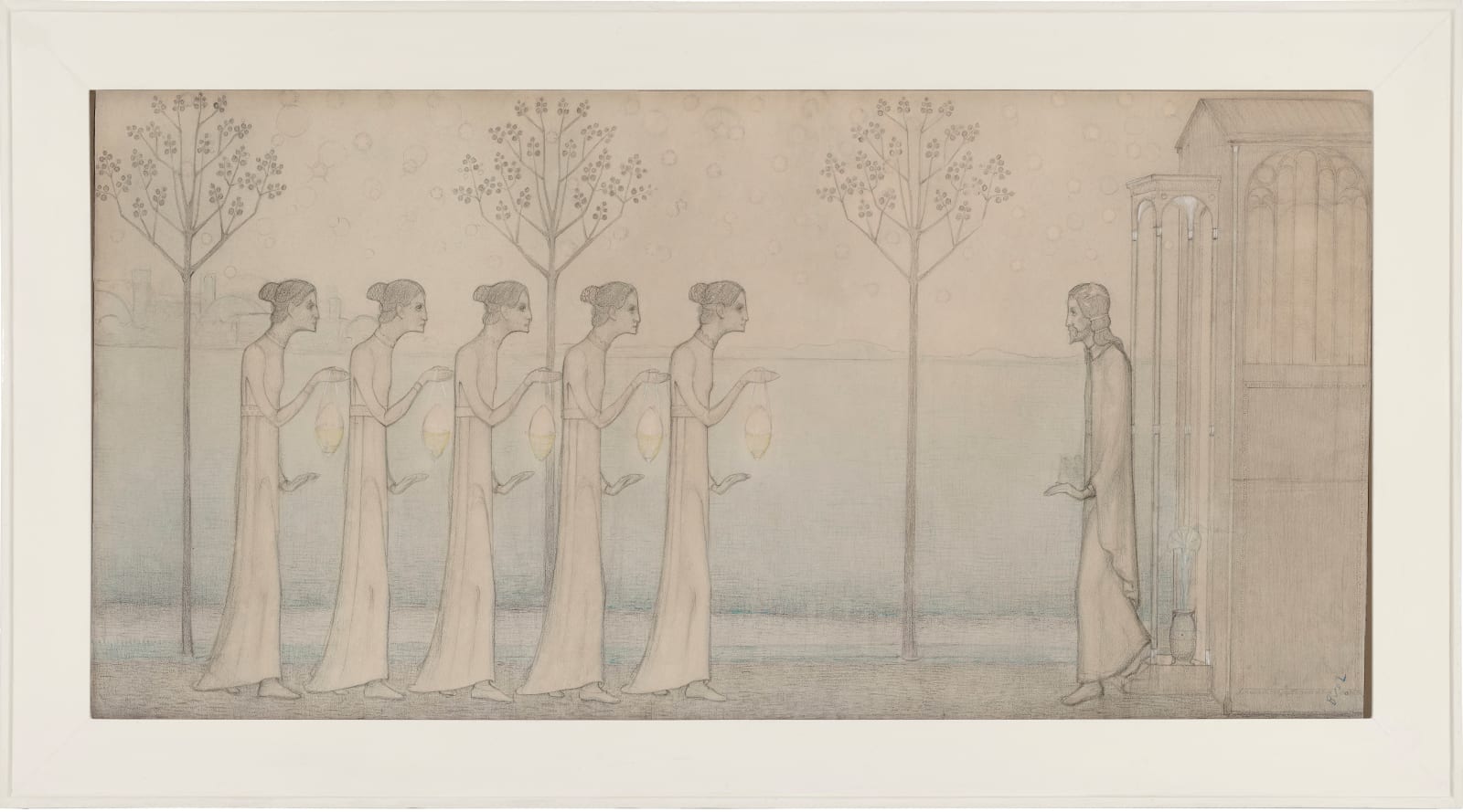 Bart van der Leck, Parable of the Five Wise Virgins