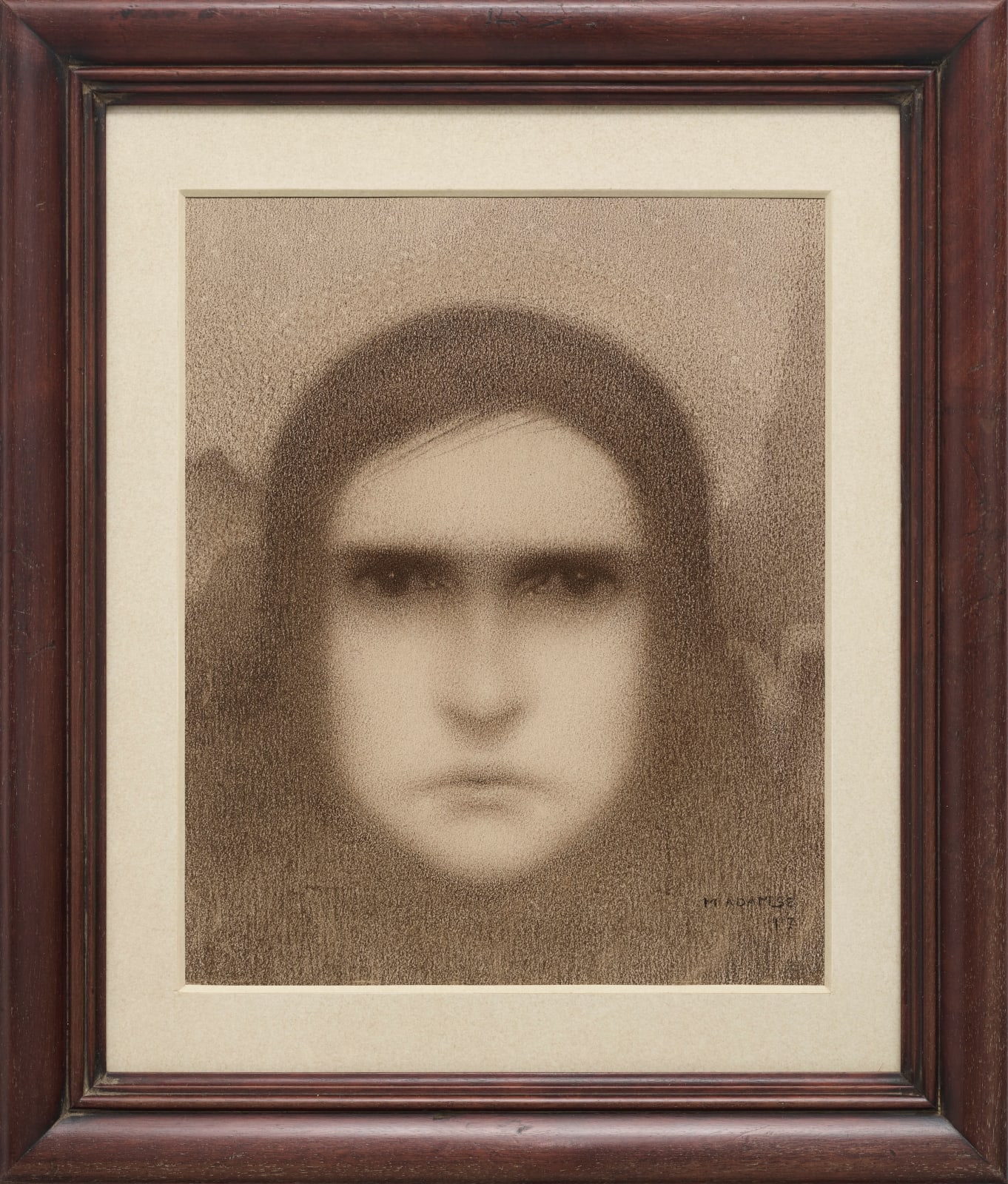 Marinus Adamse, Dutch drawing, portrait