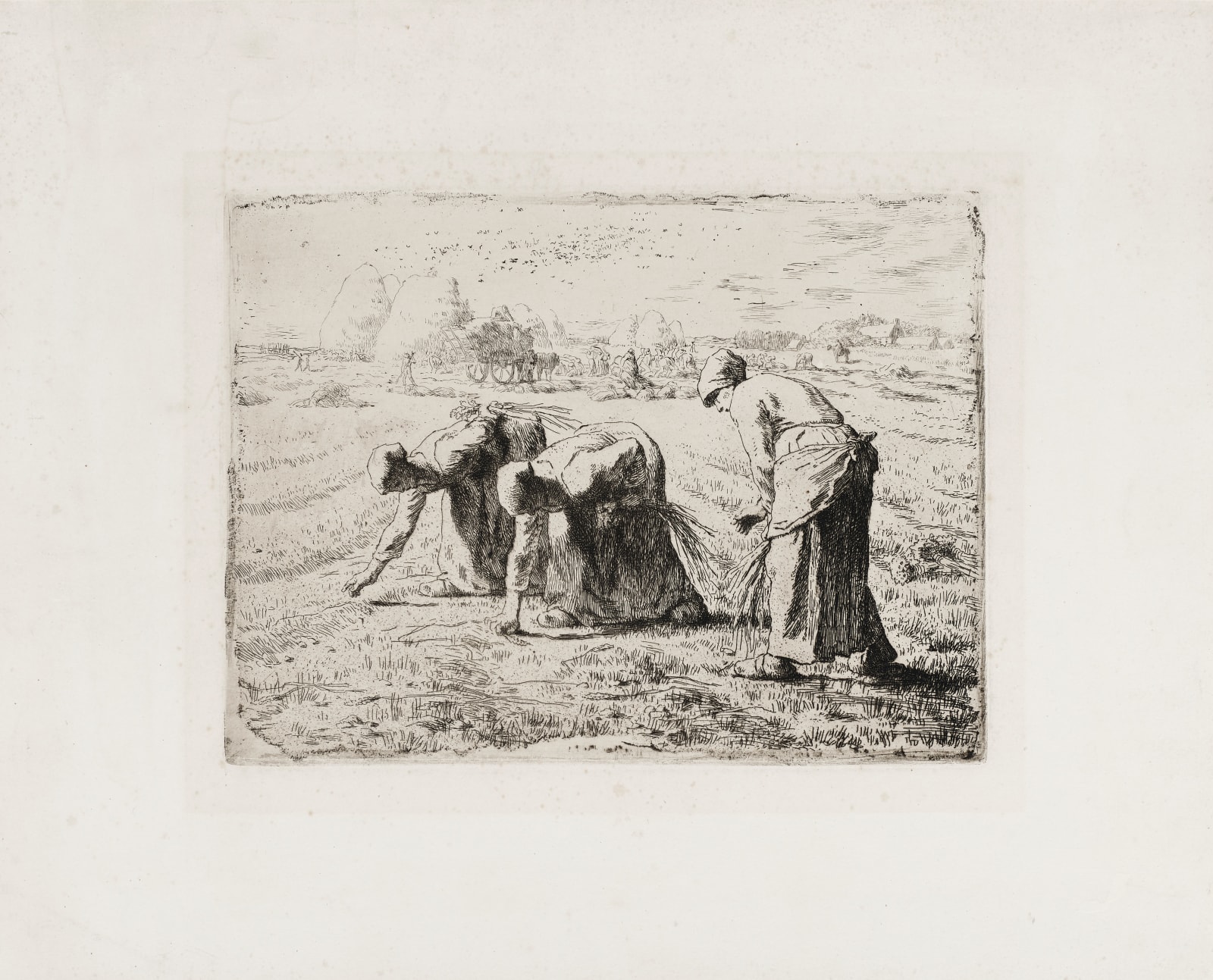 Jean-François Millet (1814-1875), The Gleaners (Les Glaneuses), 1855