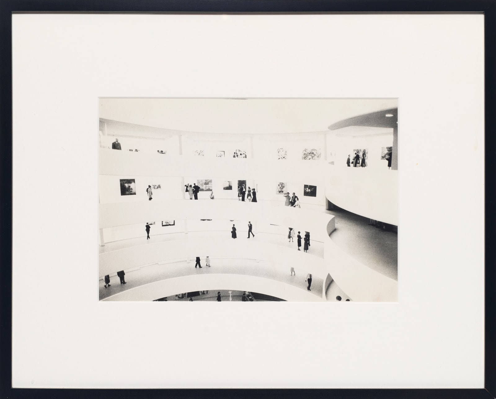 Ed van der Elsken (1925-1990) Guggenheim Museum, New York, 1961 Vintage silver gelatin print
