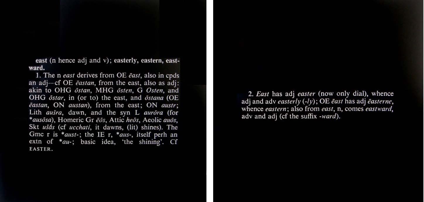Joseph Kosuth Titled (Art as Idea as Idea) [Ety.] (east), 1968
