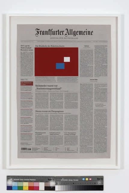 Marine Hugonnier Art For Modern Architecture FA (Homage to Ellsworth Kelly), 2008