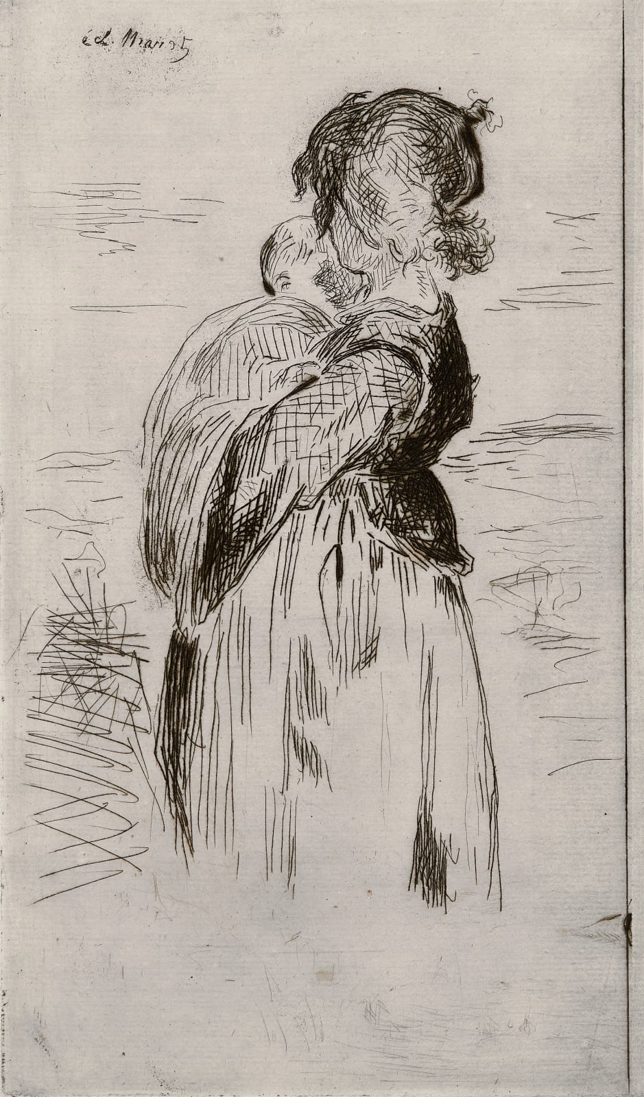 Edouard Manet (1832-1883), The Little Girl (La Petite Fille), 1861-62