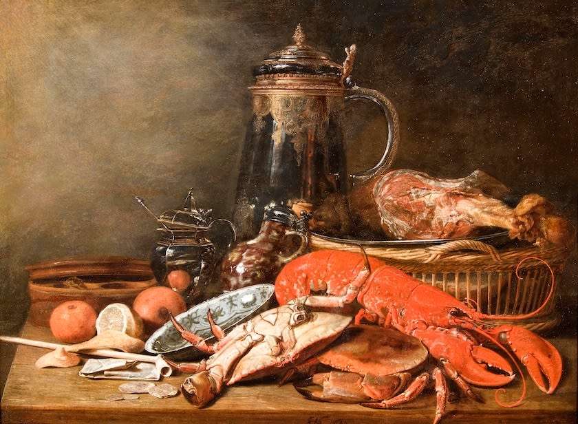 François Ryckhals, Still life with Lobster
