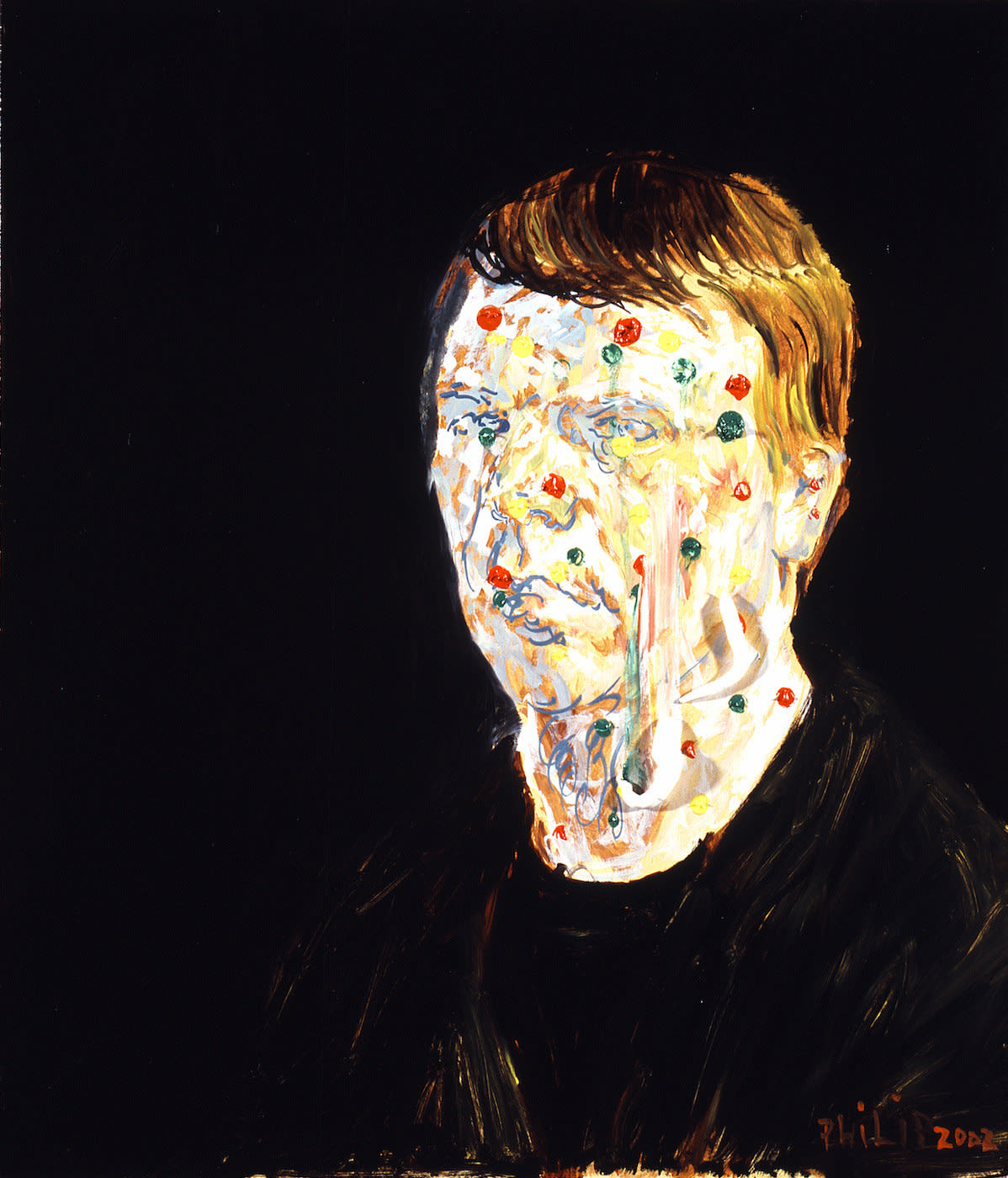 Philip Akkerman, Self-Portrait, No. 76, 2002