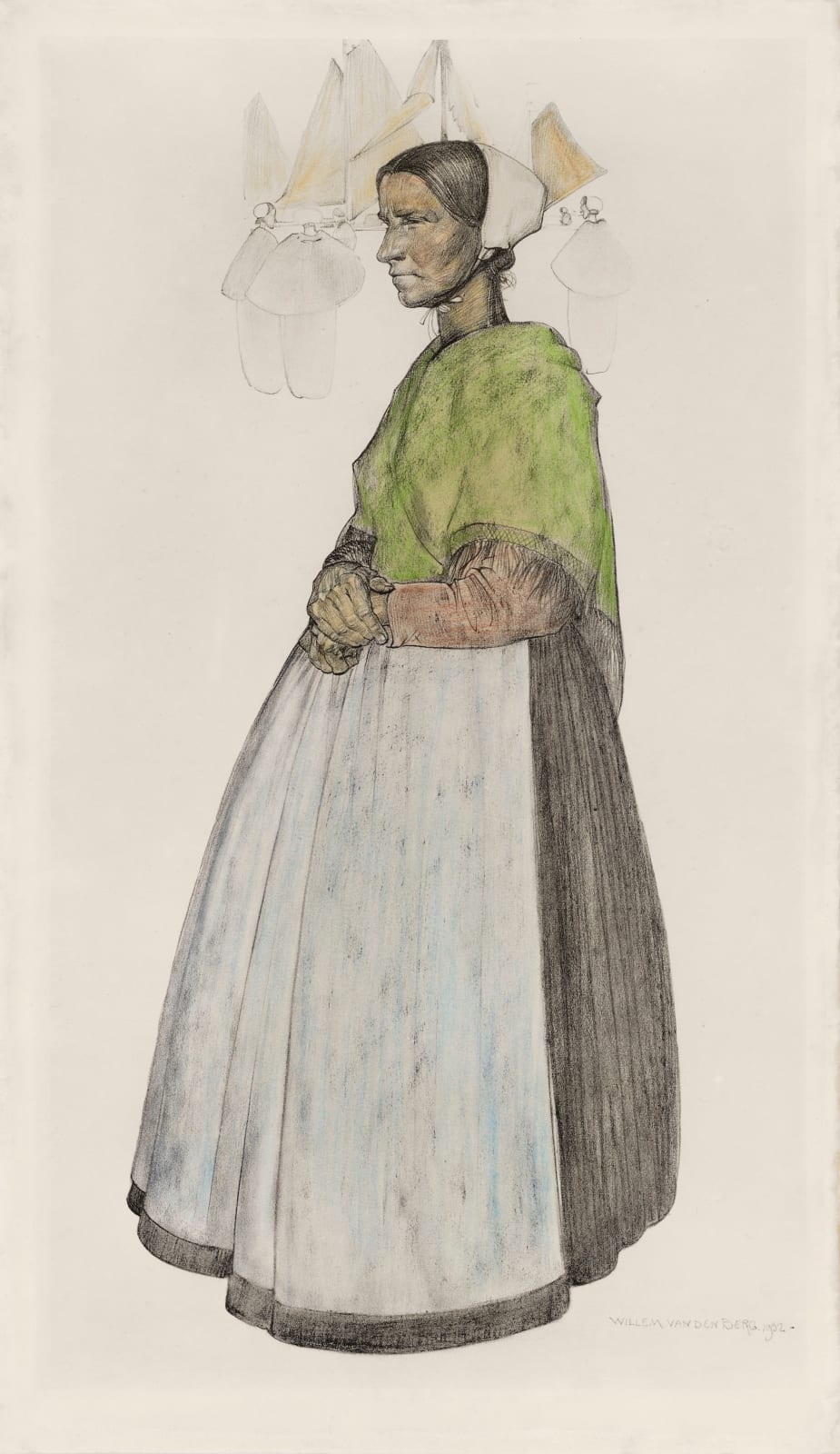 Willem van den Berg, Scheveningen Fishwife