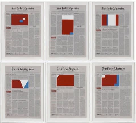 Marine Hugonnier Art For Modern Architecture FA (Homage to Ellsworth Kelly), 2008