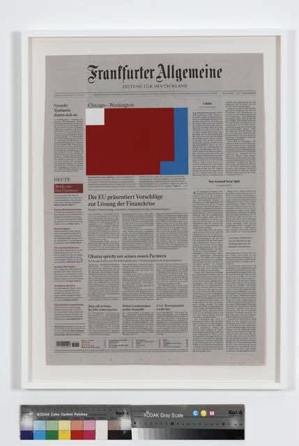 Marine Hugonnier Art For Modern Architecture FA (Homage to Ellsworth Kelly), 2008