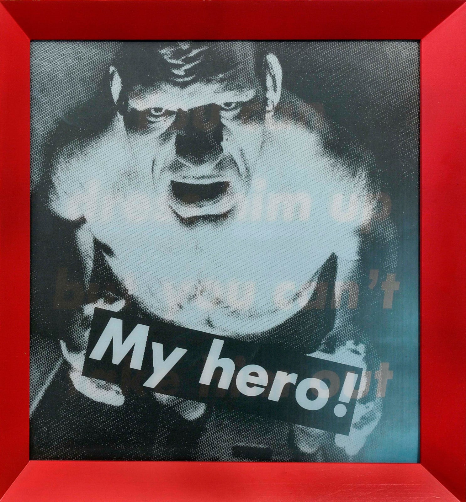 Barbara Kruger Untitled (My hero!/You can dress him up but you can't take him out), 1986