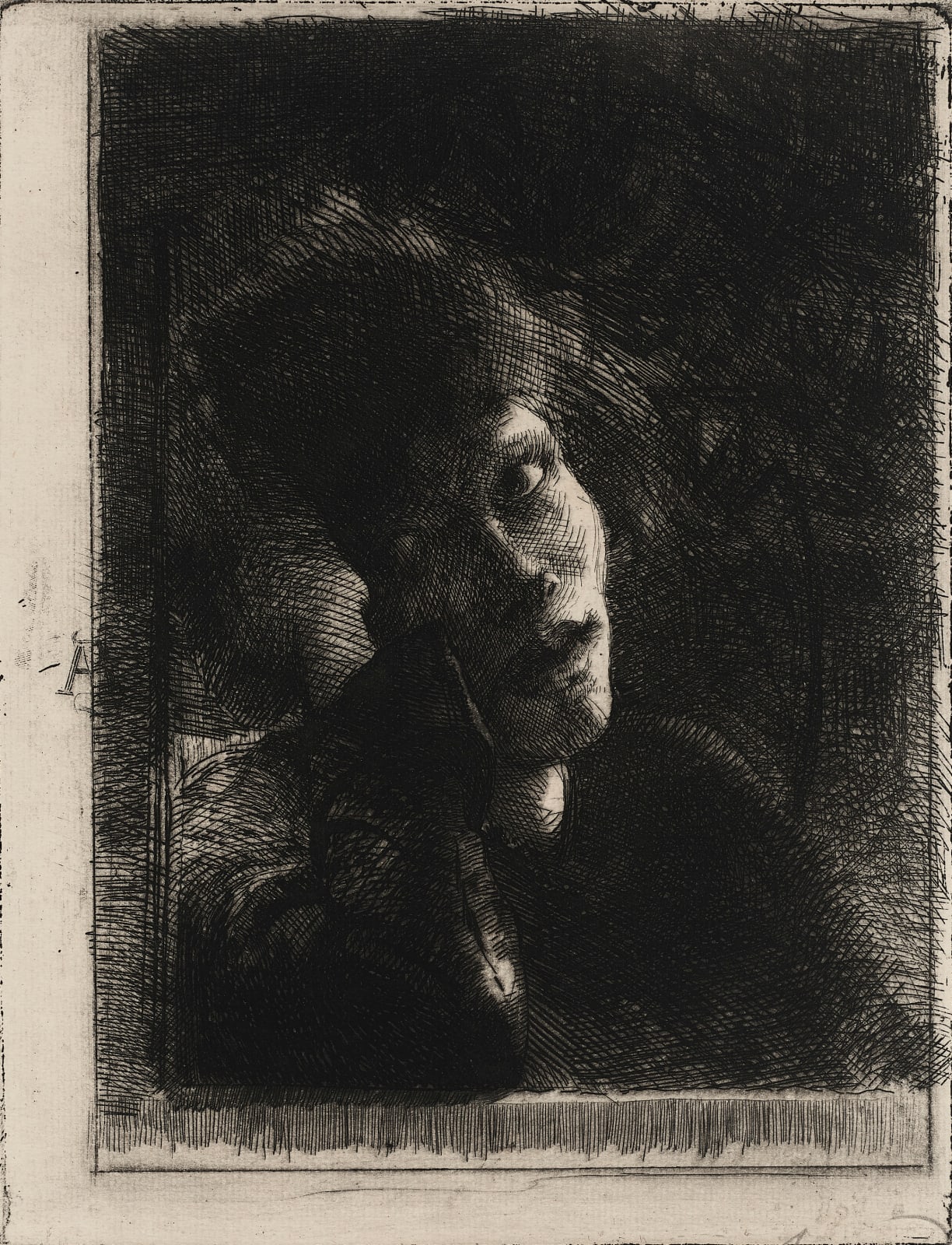 Albert Besnard (1849-1934), The Leaning Muse (La Muse Accoudée), 1884