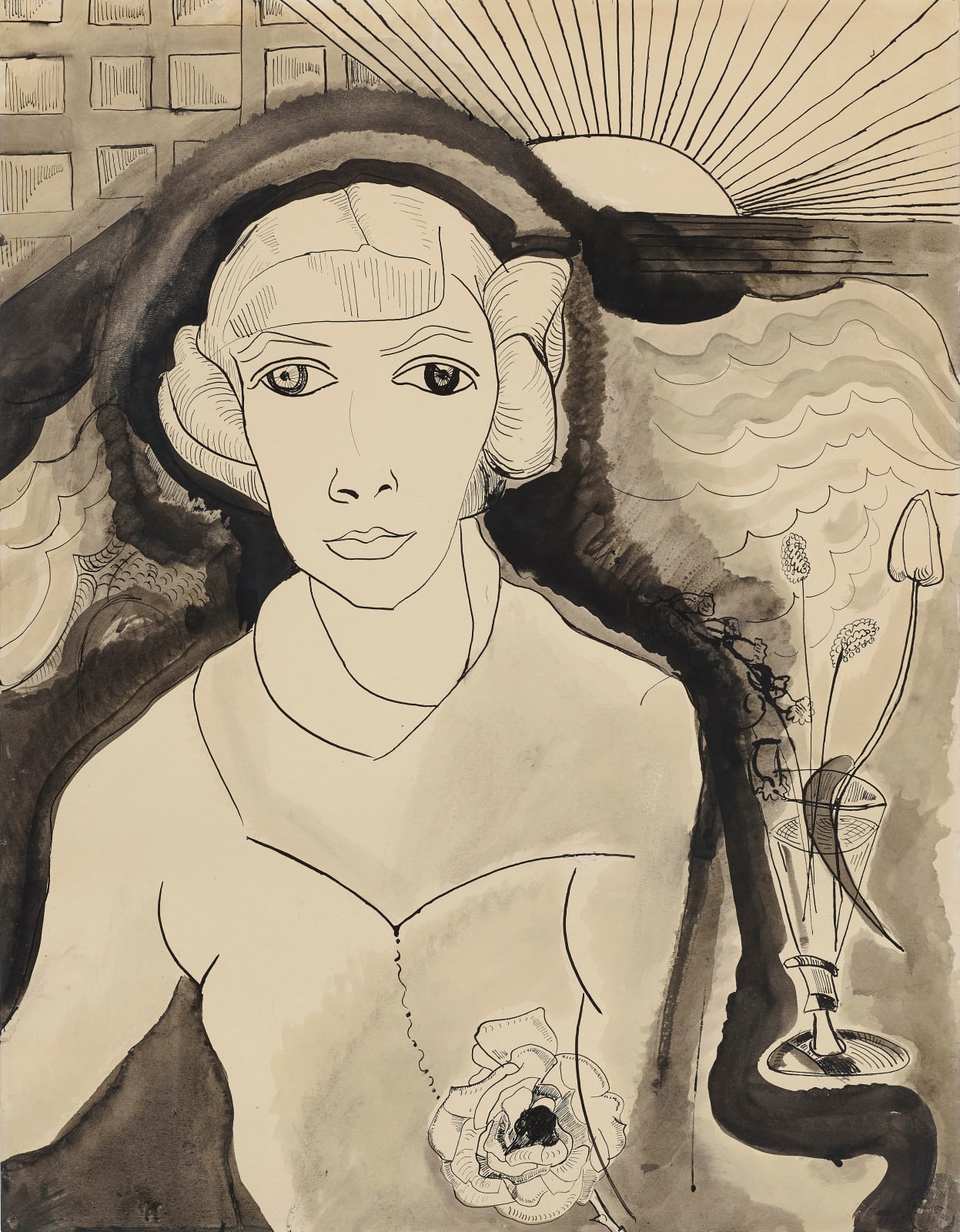 Charley Toorop, Self Portrait