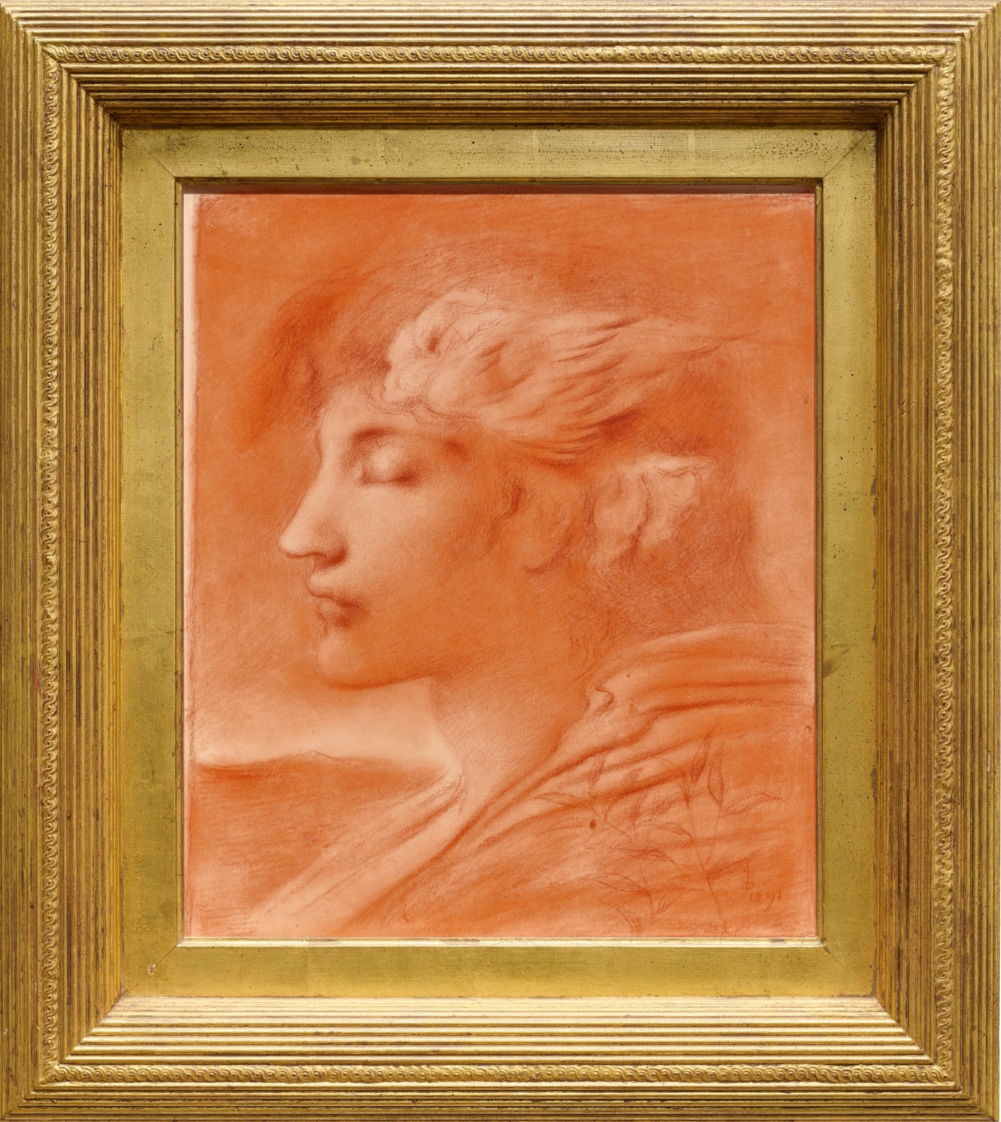 Simeon Solomon (1840-1905) Sleep, 1891