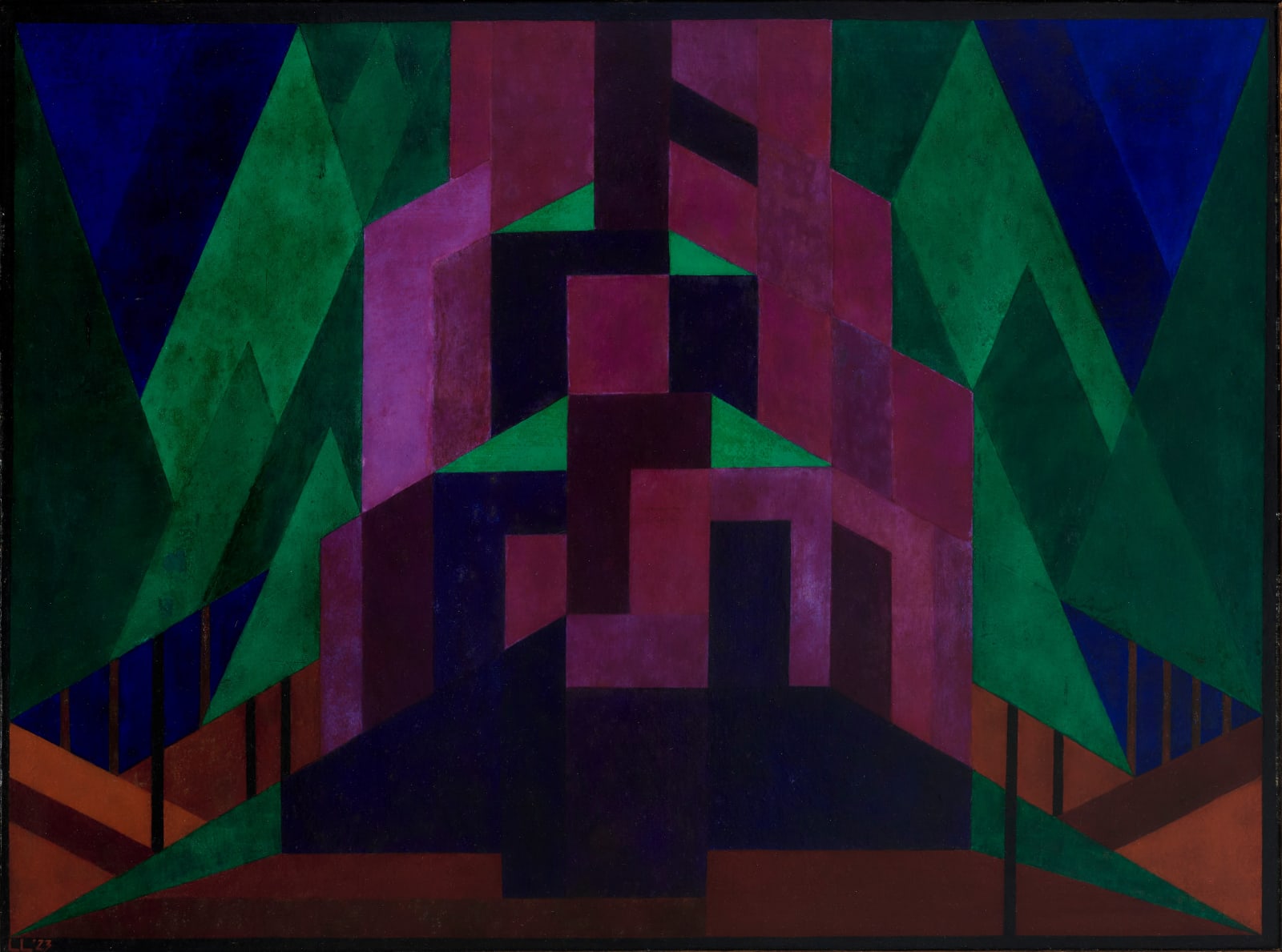 Lou Loeber, Rots (Rock), 1923