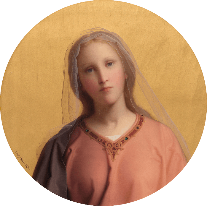 Carl Müller, Veiled Virgin