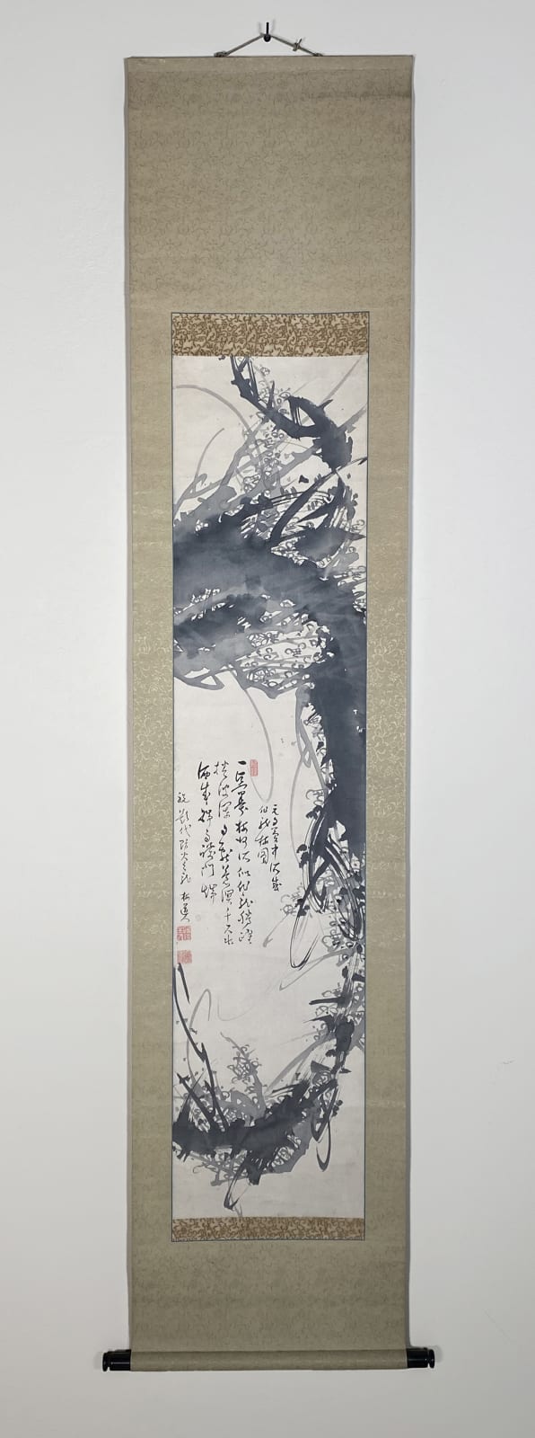(Monk) Chuho-so-u (1758-1838), Black plum, circa early 1800s