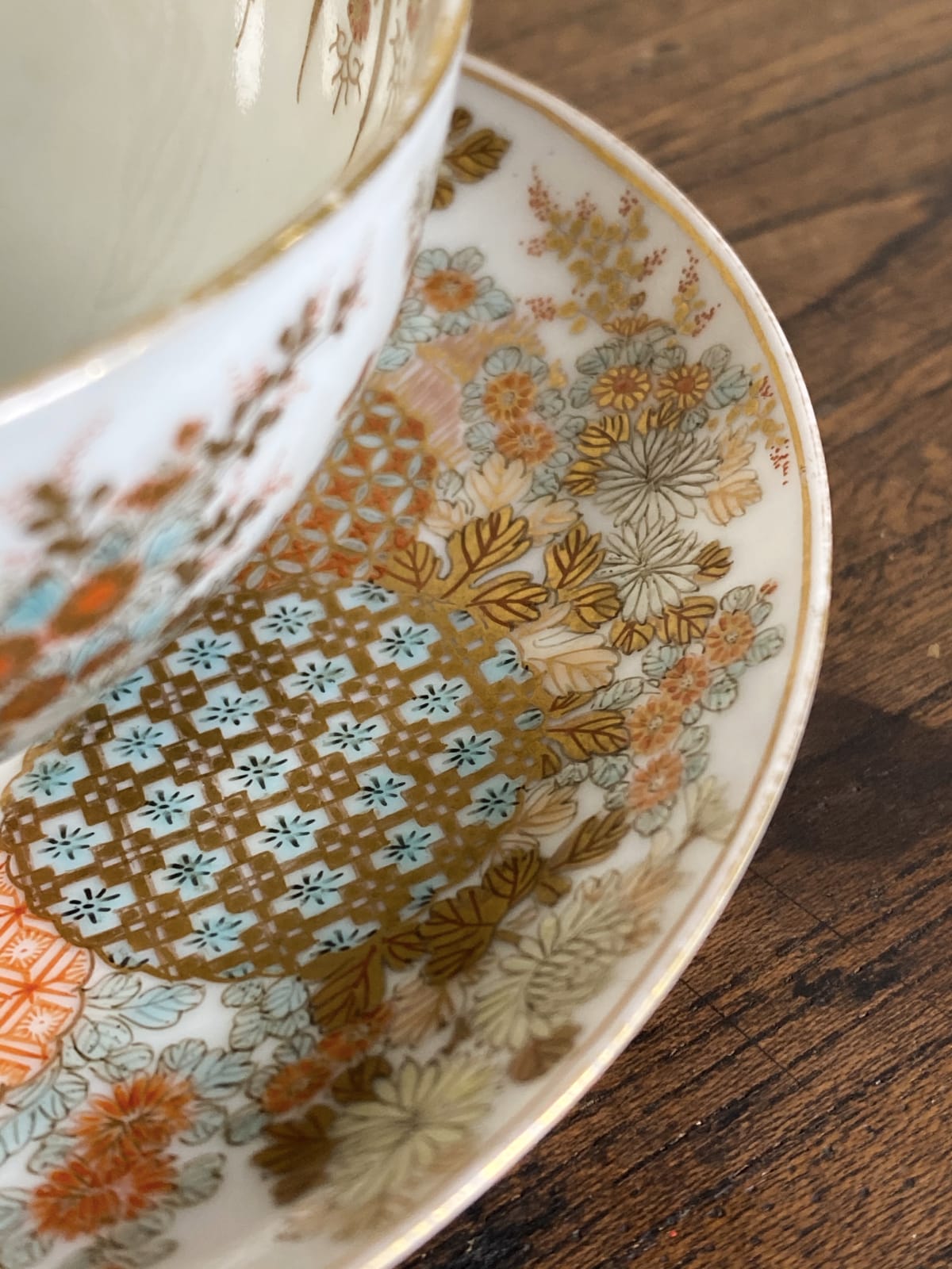 artisan's name unknown, Satsuma Cup (Set of 6), mid 19th century
