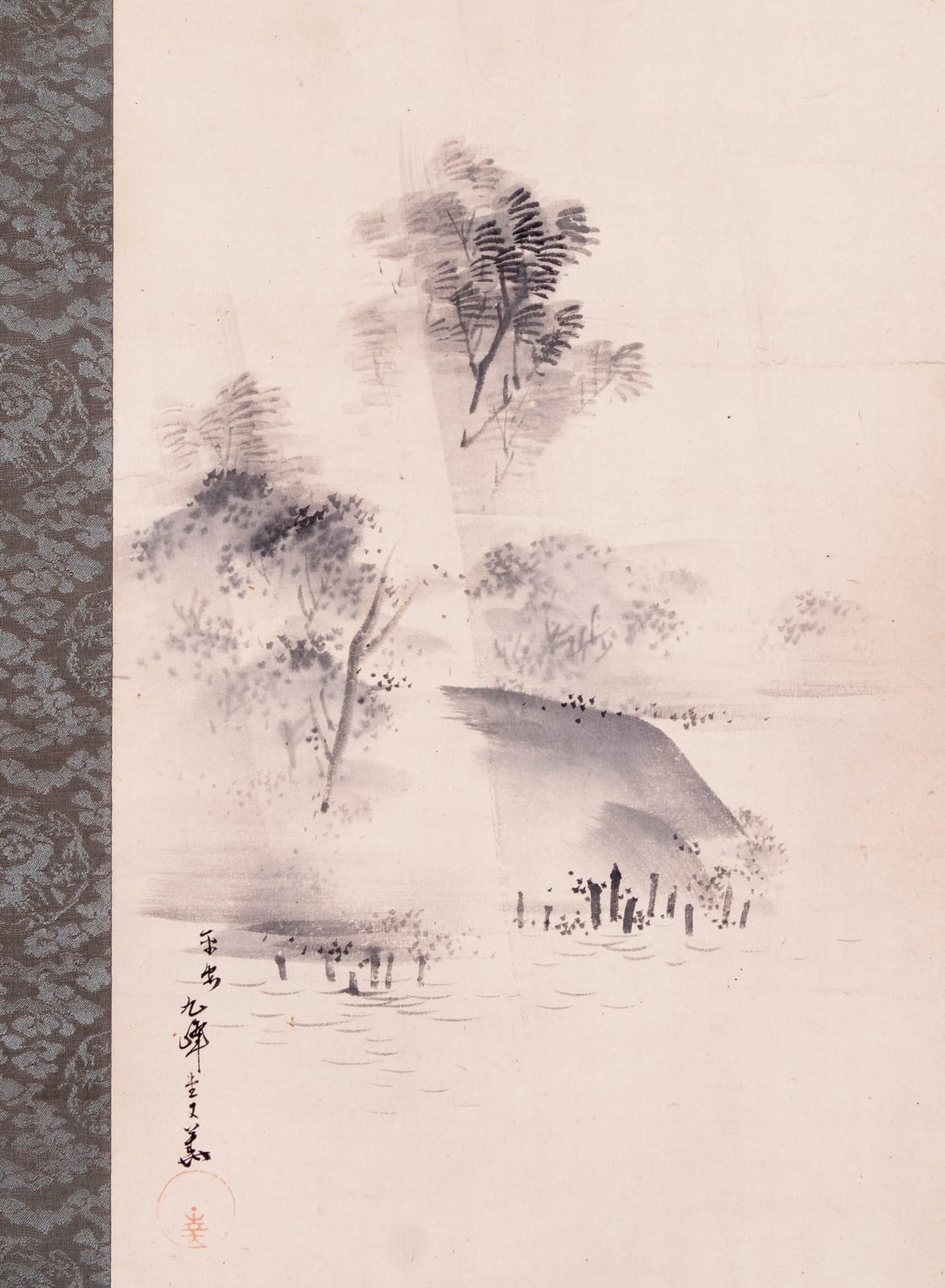 Nikka Tanaka, Landscape with Bird
