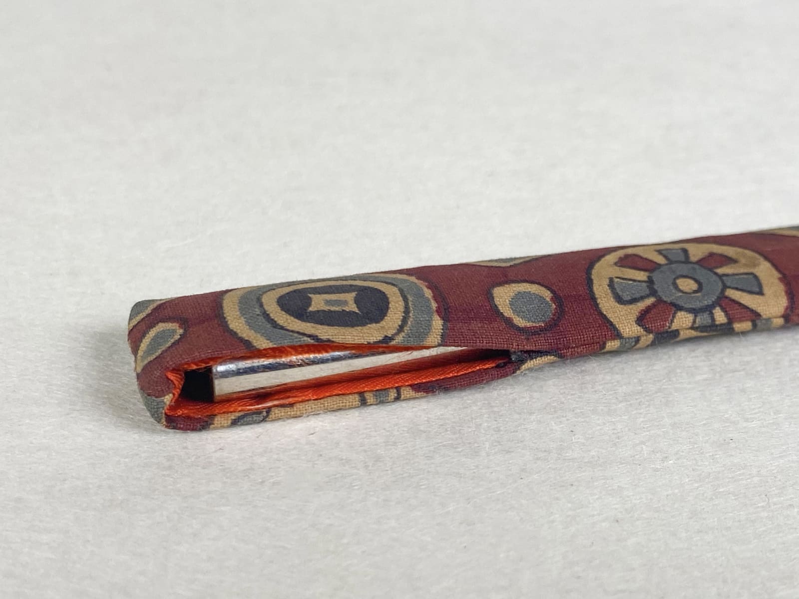 artisan's name unknown, Red Chopstick Case , Taisho Era (1912-1926)