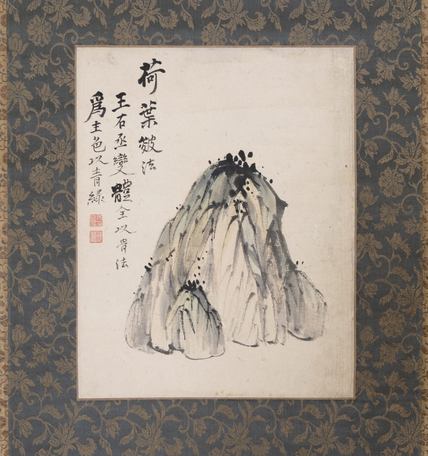 Buncho Tani (1763-1840), Rock, 1810s