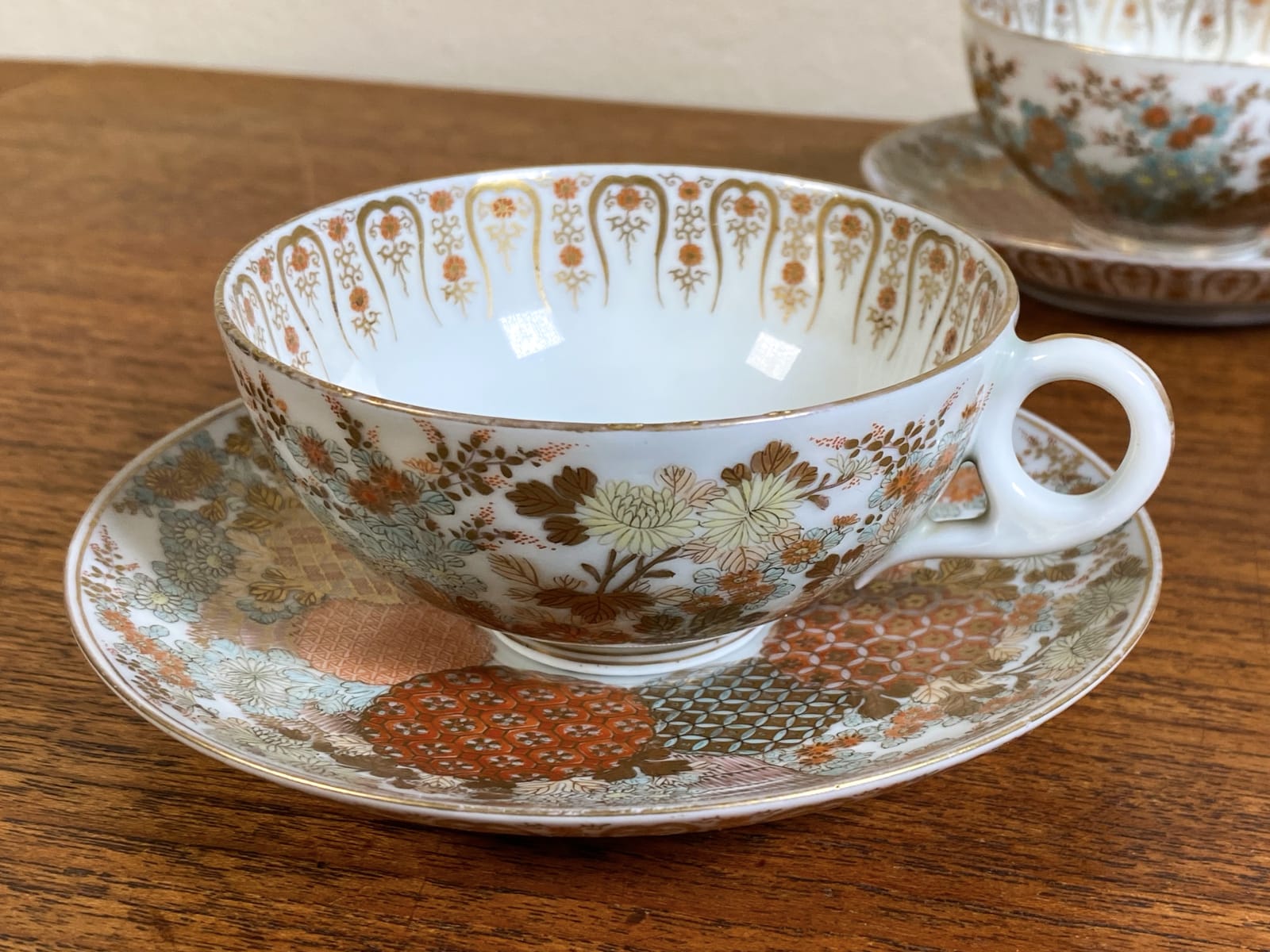 artisan's name unknown, Satsuma Cup (Set of 6), mid 19th century