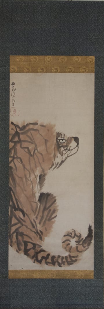 Rosetsu Nagasawa, Tiger, circa 1789