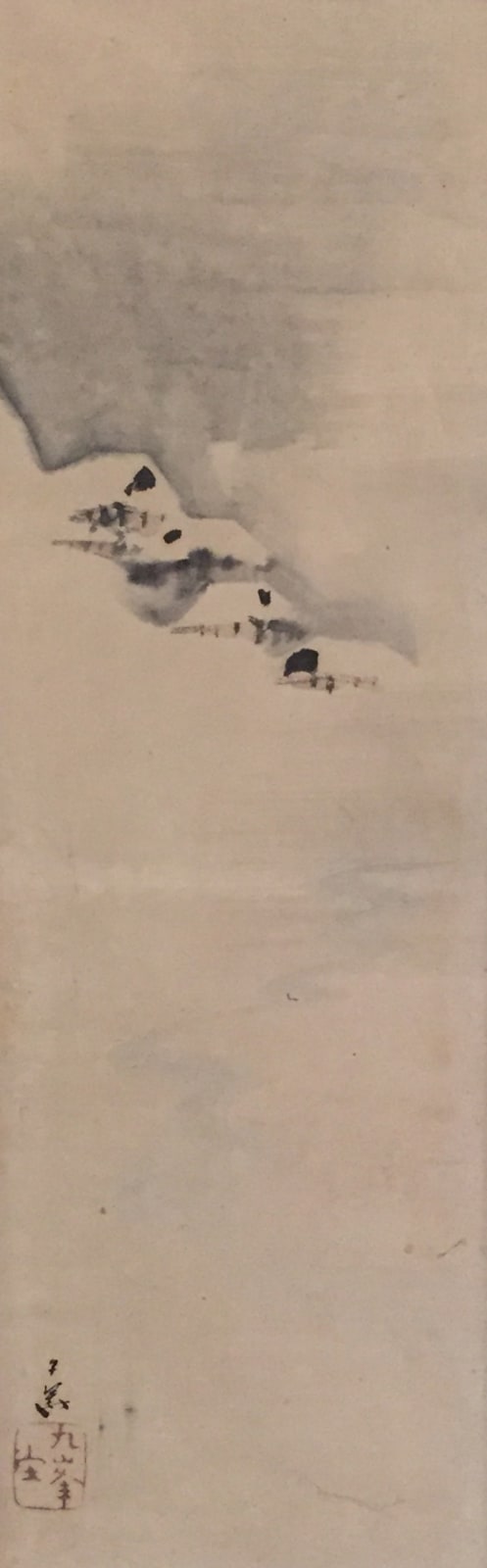 Nikka Tanaka, Winter Landscape, ca. 1820