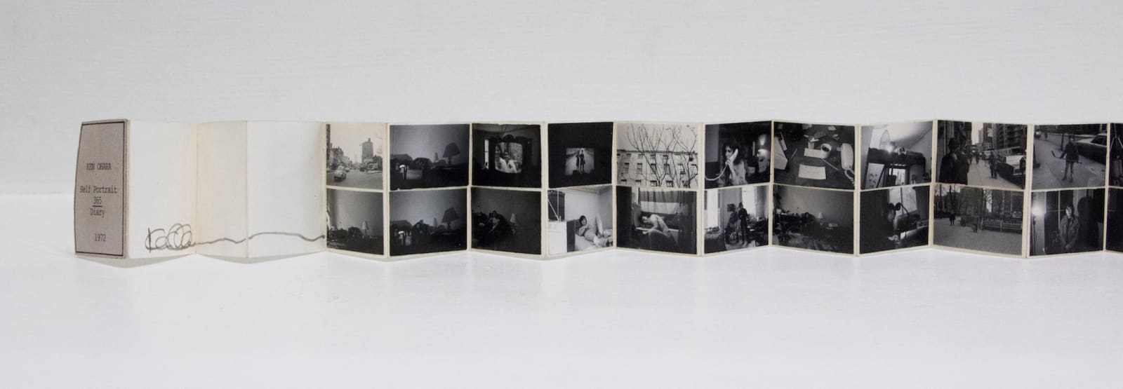 Ken Ohara, Self Portrait 365 / Diary 1972, 1972