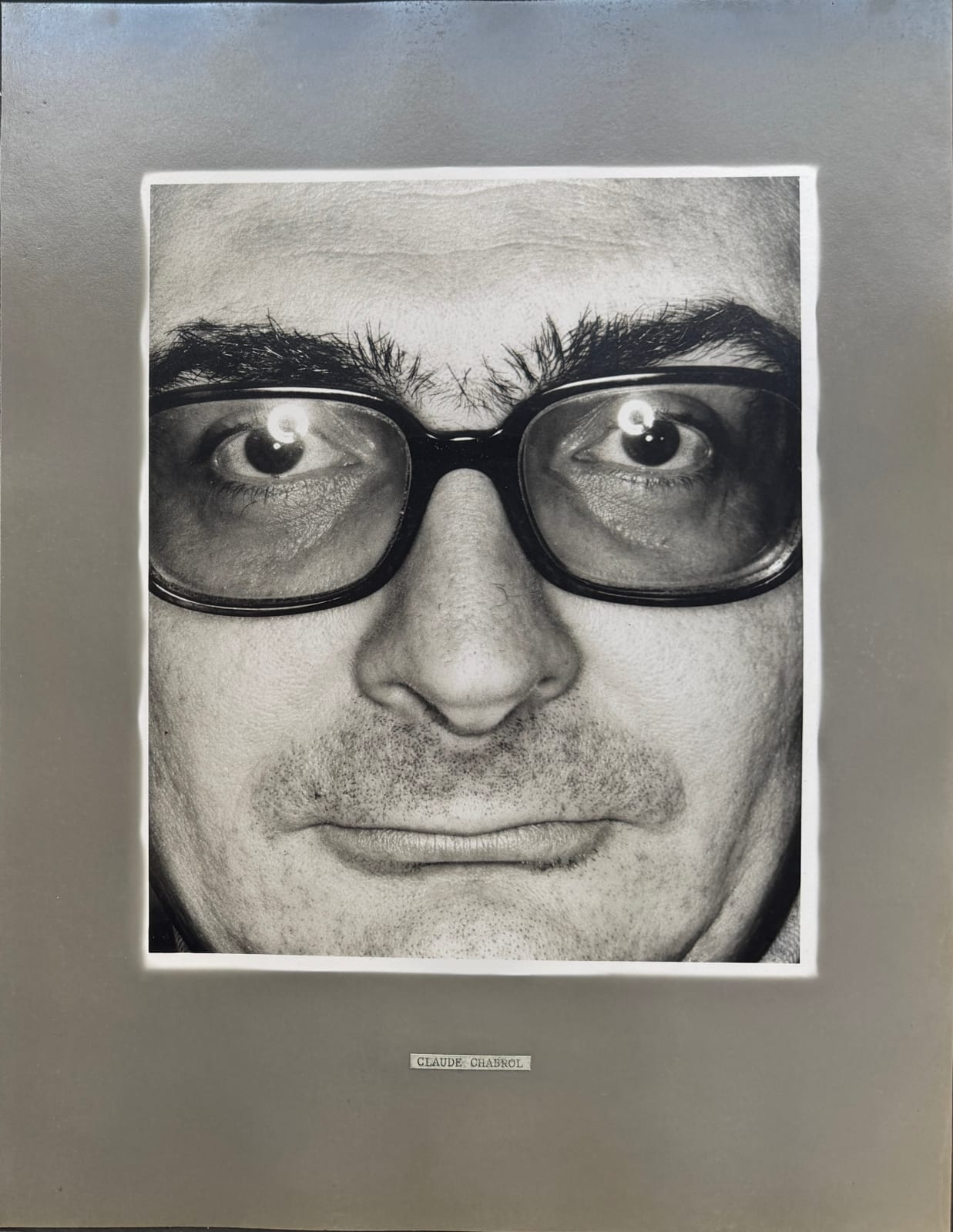 Ken Ohara, Claude Chabrol at the NY Film Festival, 1970