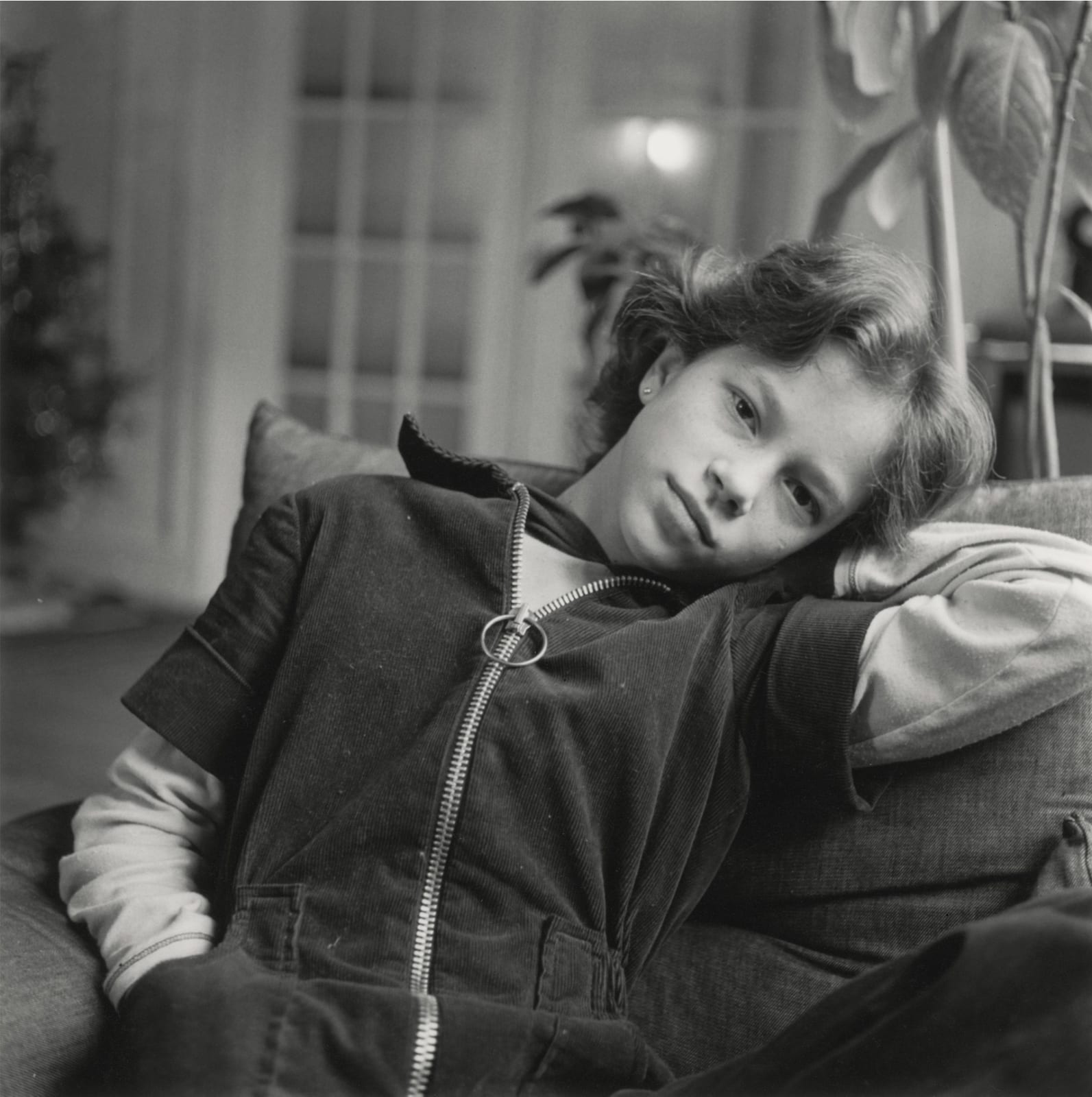 Melissa Shook, December 1977, Short Street, Brookline, 1977