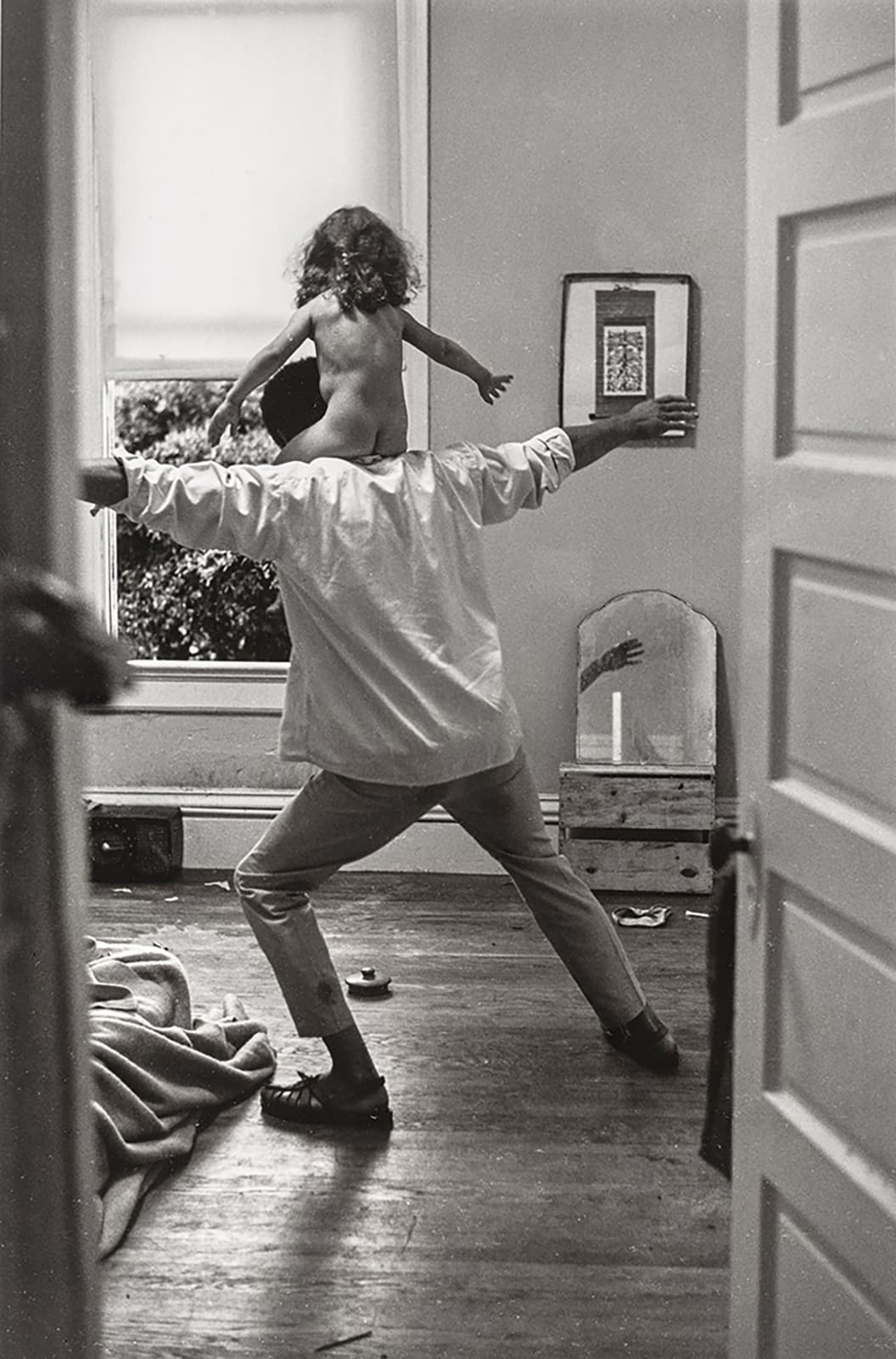 Melissa Shook, Page Street, San Francisco, 1967 (Krissy on her father's shoulder), 1967