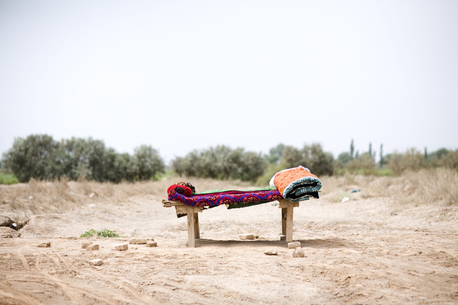 Lisa Ross, Roadside Bed, 2013