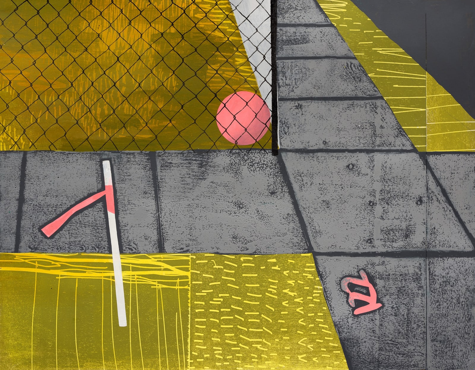 Carolyn Swiszcz, Pink Triad, 2023