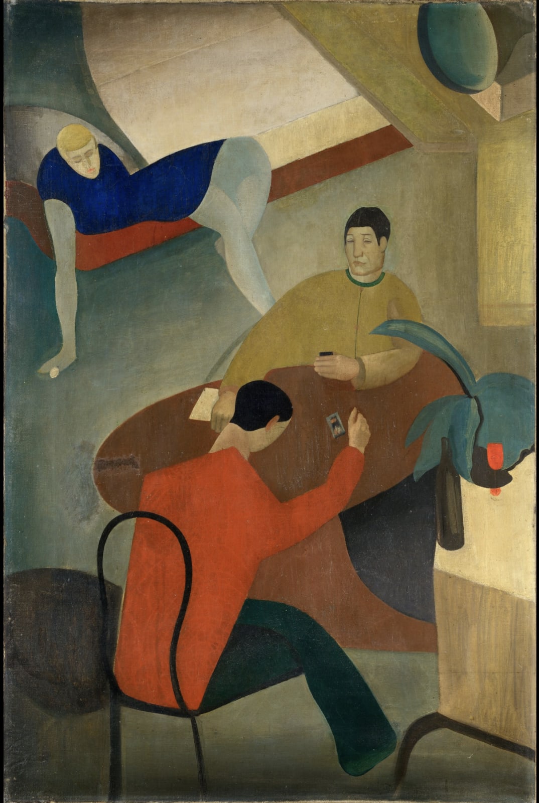 Roger de La Fresnaye, attribuito, Giocatori di carte