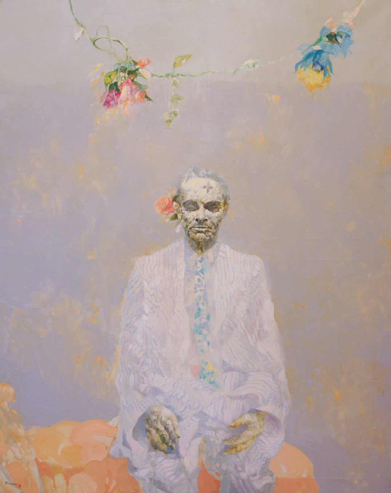 Renzo Vespignani, Les lys tombés du ciel conservent leur beauté, 1968