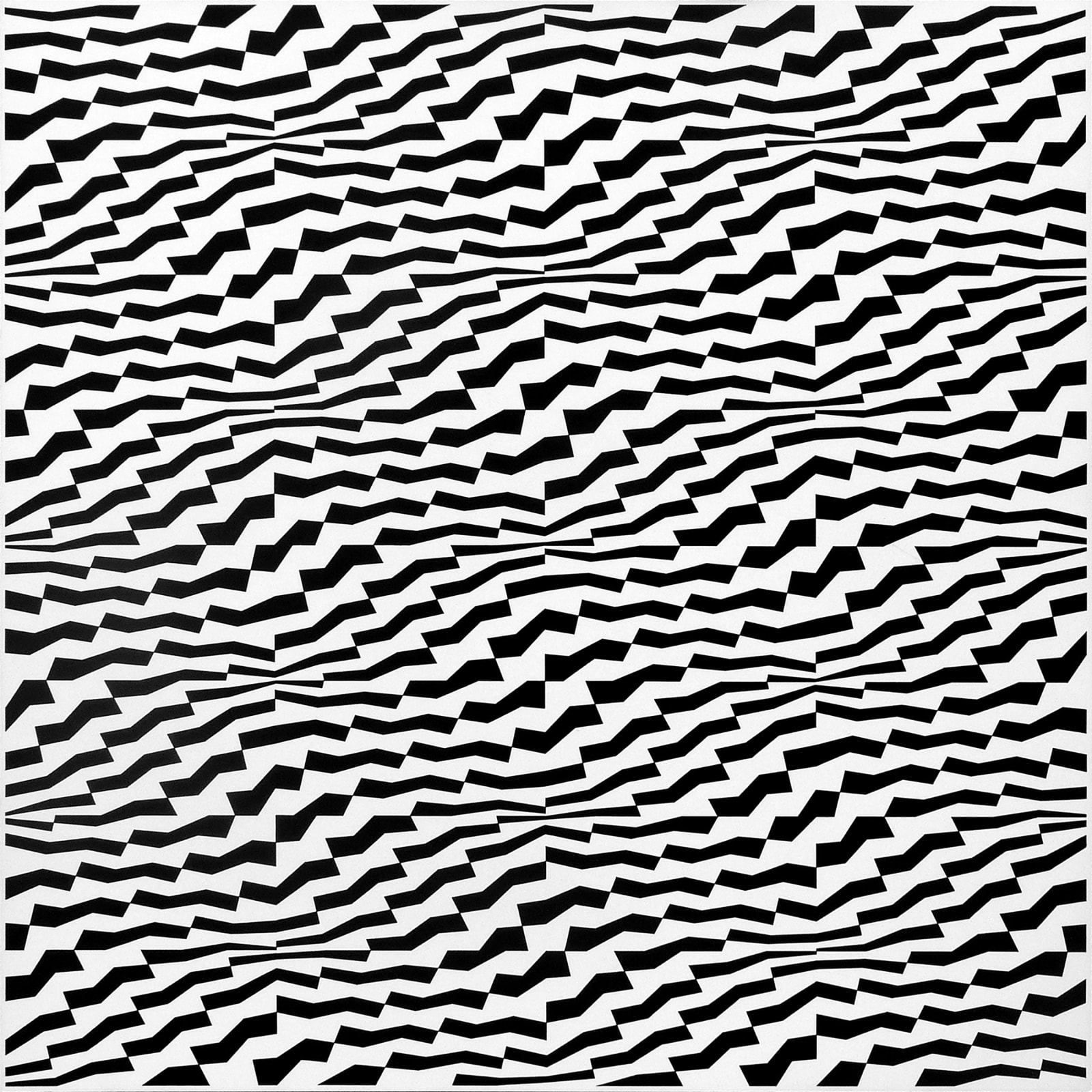 Franco Grignani, Permutazioni oscillanti su reticolazione matematica (66/A), 1962