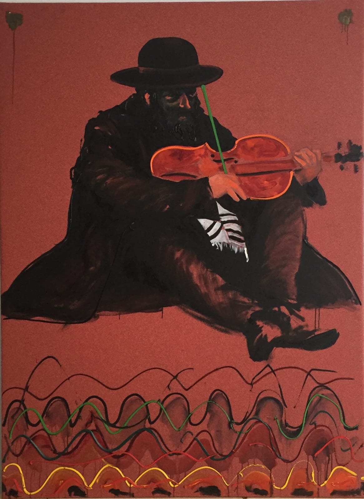 Aldo Mondino, Fiddler on the roof