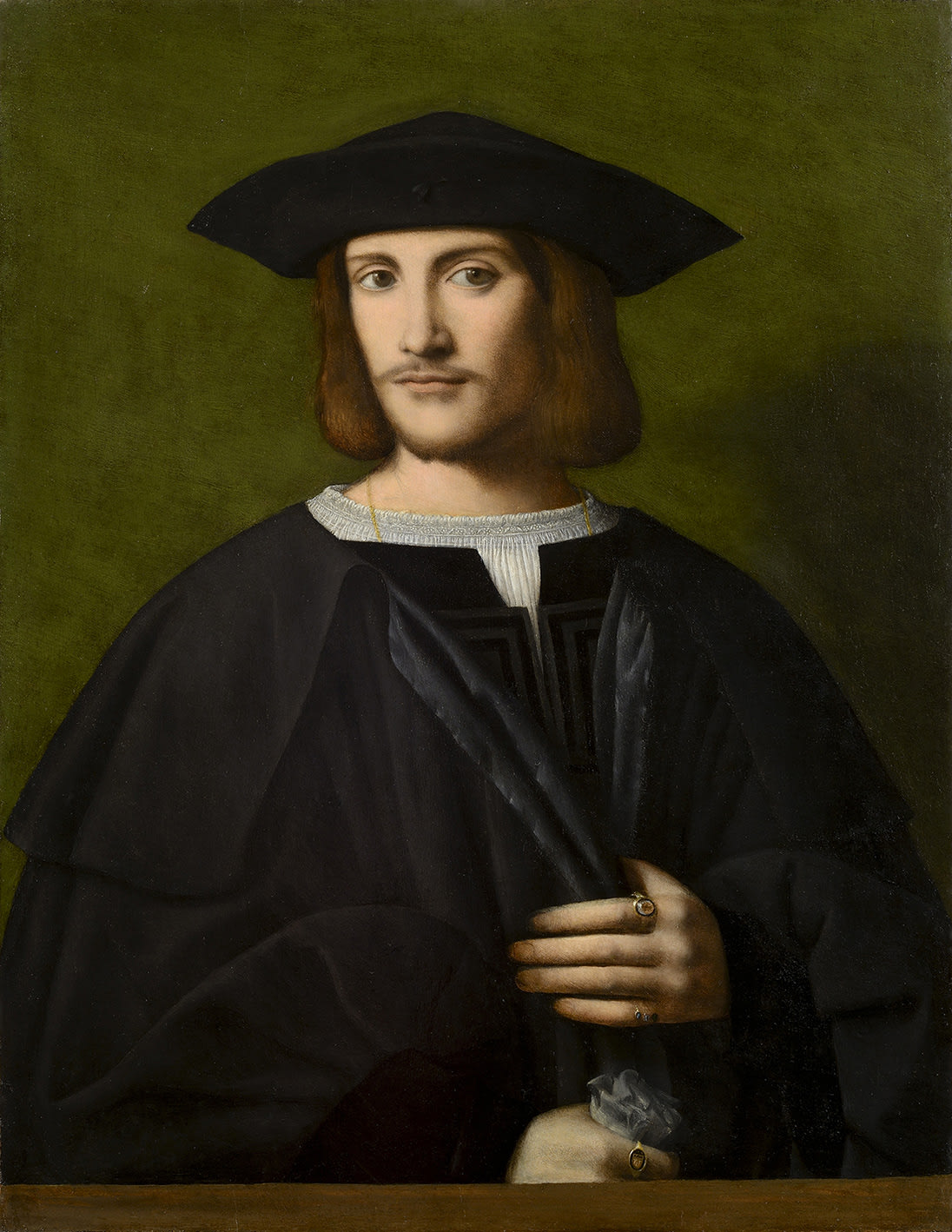 Bernardino Luini (Dumenza, 1481 - Milan, 1532), Portrait of a gentleman