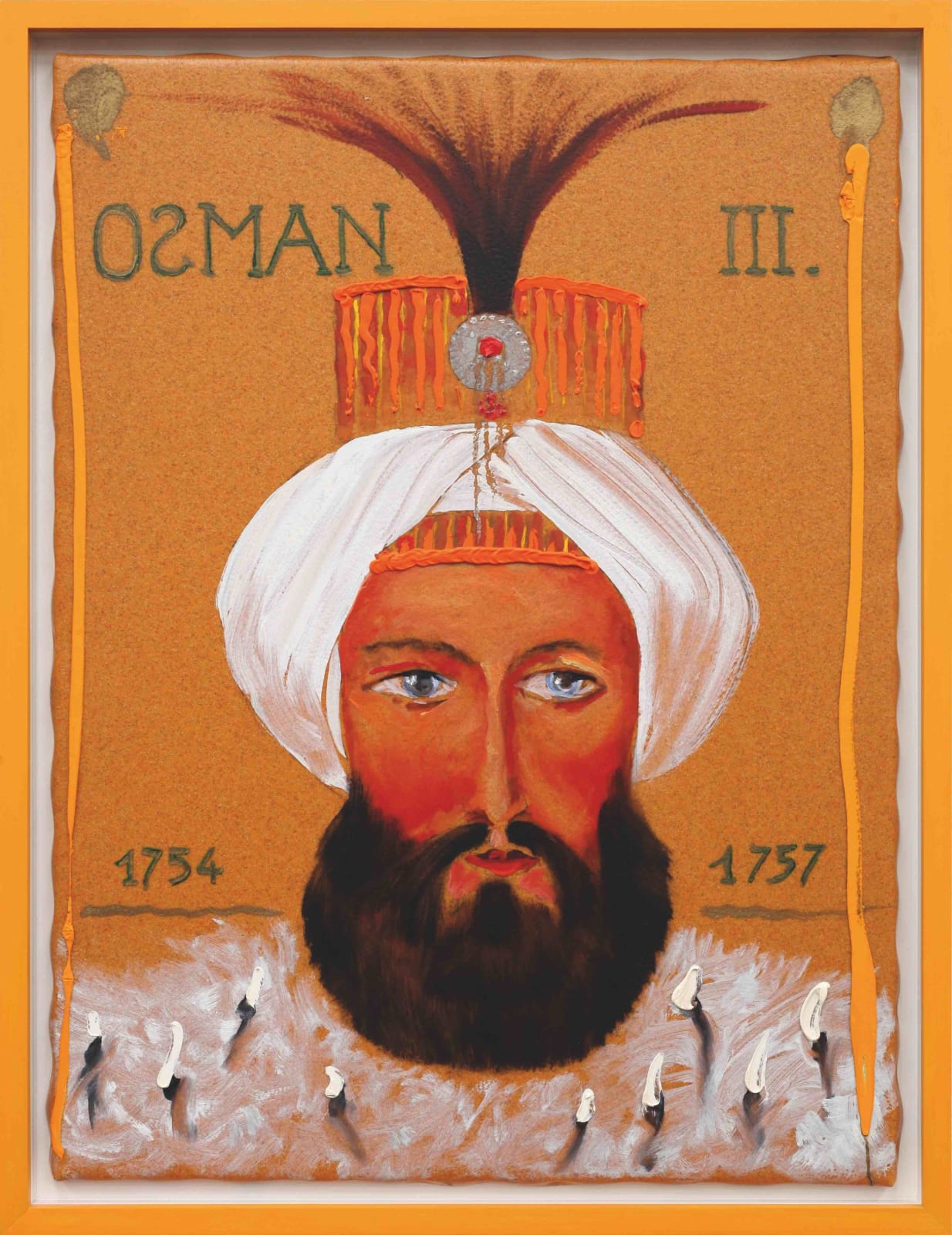 Aldo Mondino, Osman III, 1989