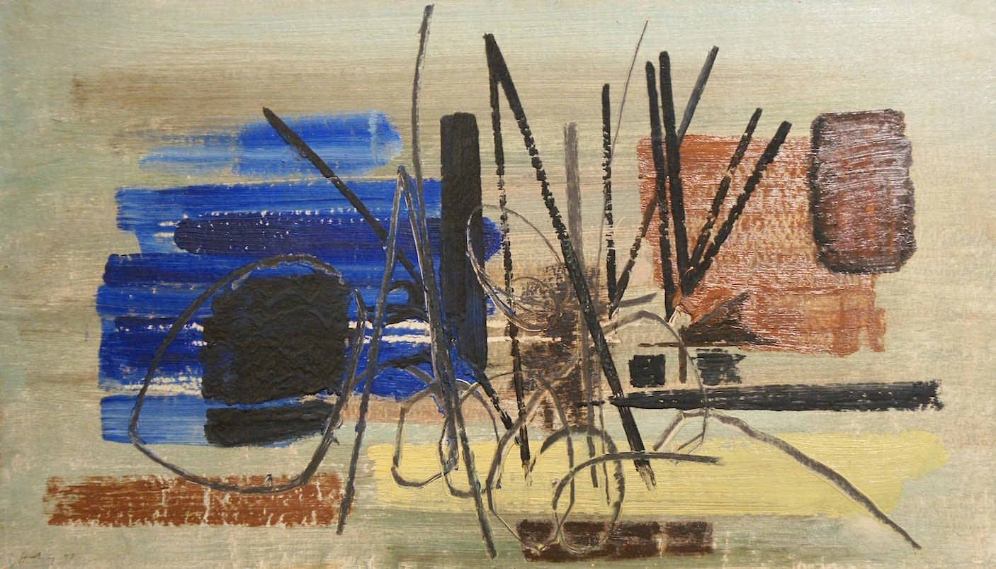 Hans Hartung, T 47 – 21, 1947