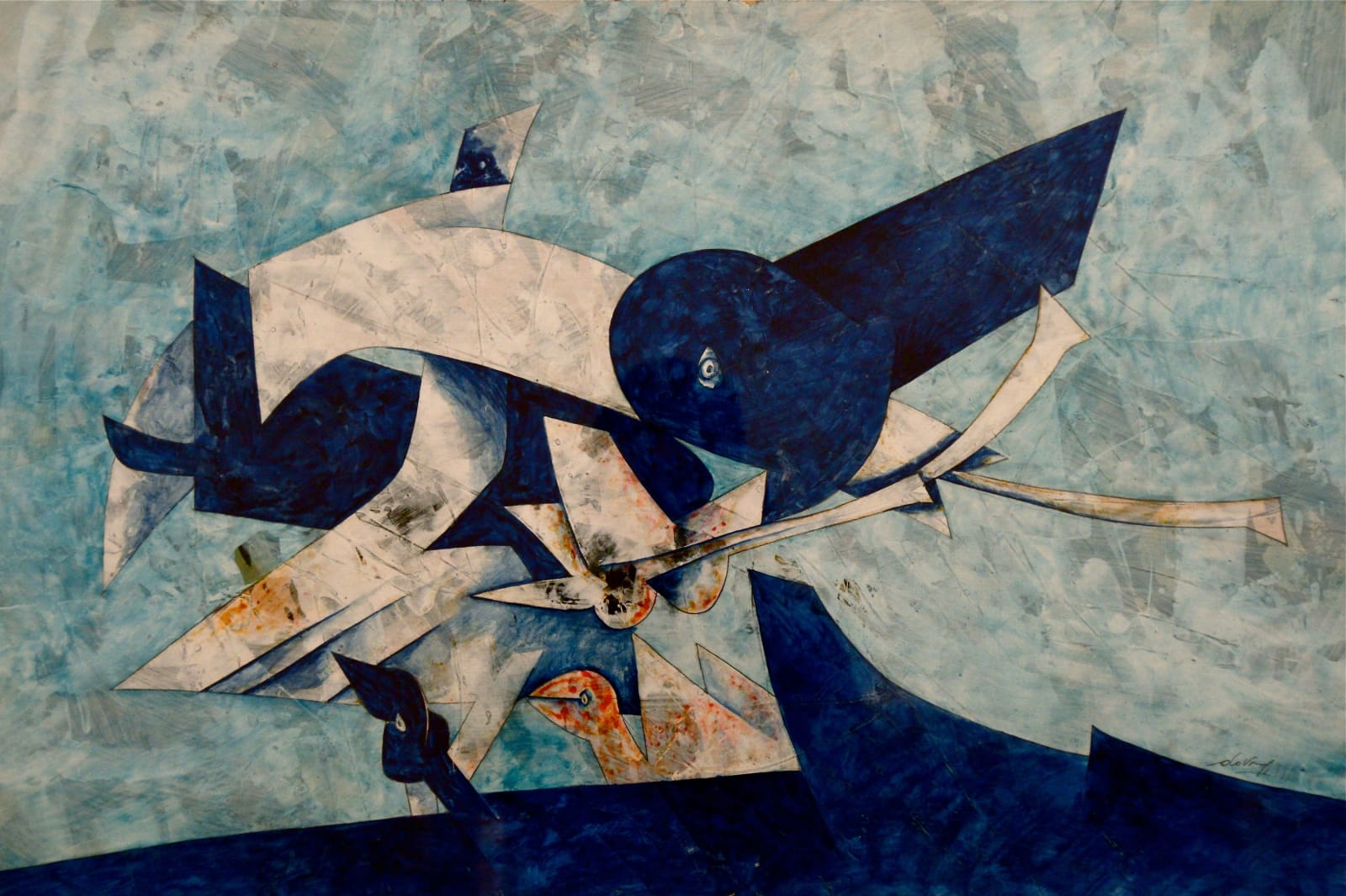 Gianni Dova, Untitled, 1971