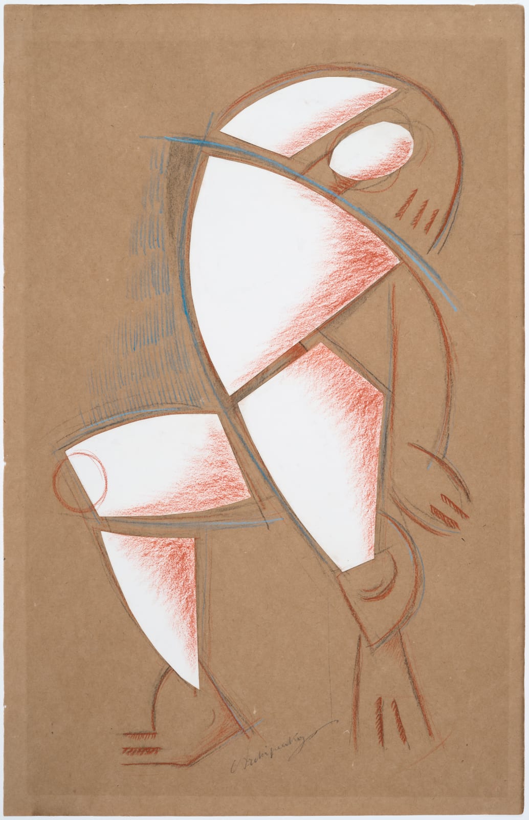 Alexander Archipenko, Title Unknown (Movement), circa 1913