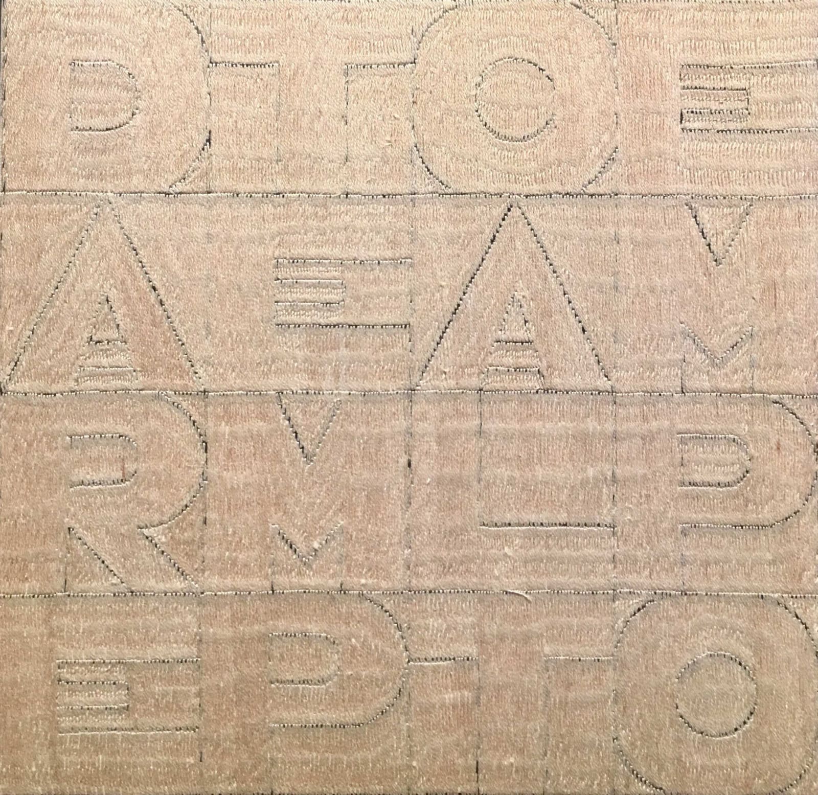 Alighiero Boetti, Dare tempo al tempo , 1979