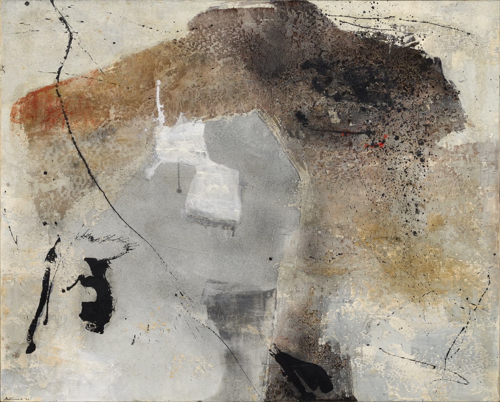 Giuseppe Santomaso, Il Seme, 1964