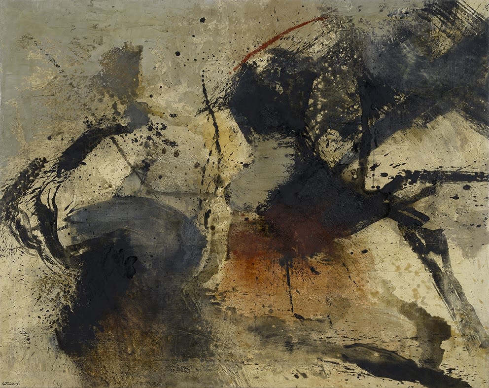 Giuseppe Santomaso, Paese, 1962
