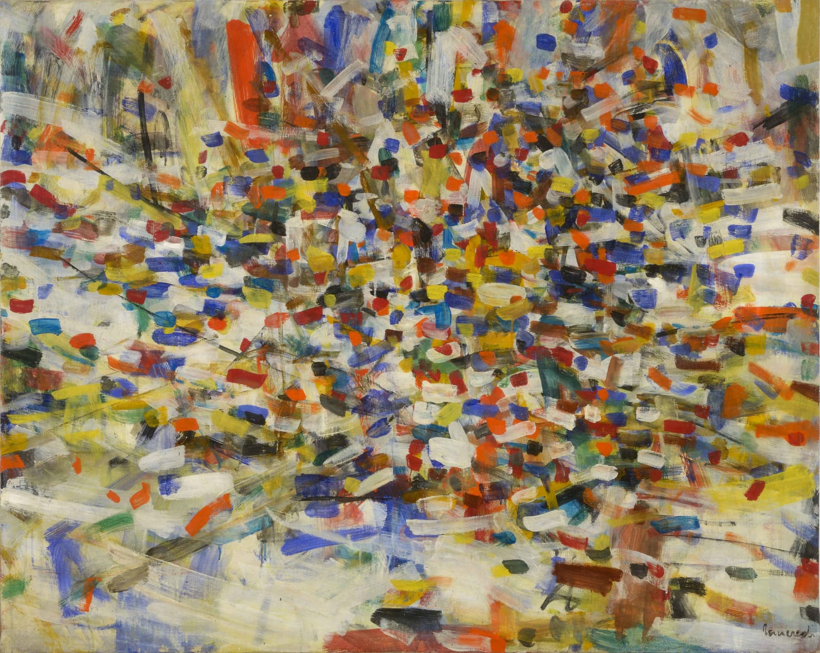 Tancredi Untitled 1957 Ca Ml Fine Art Matteo Lampertico