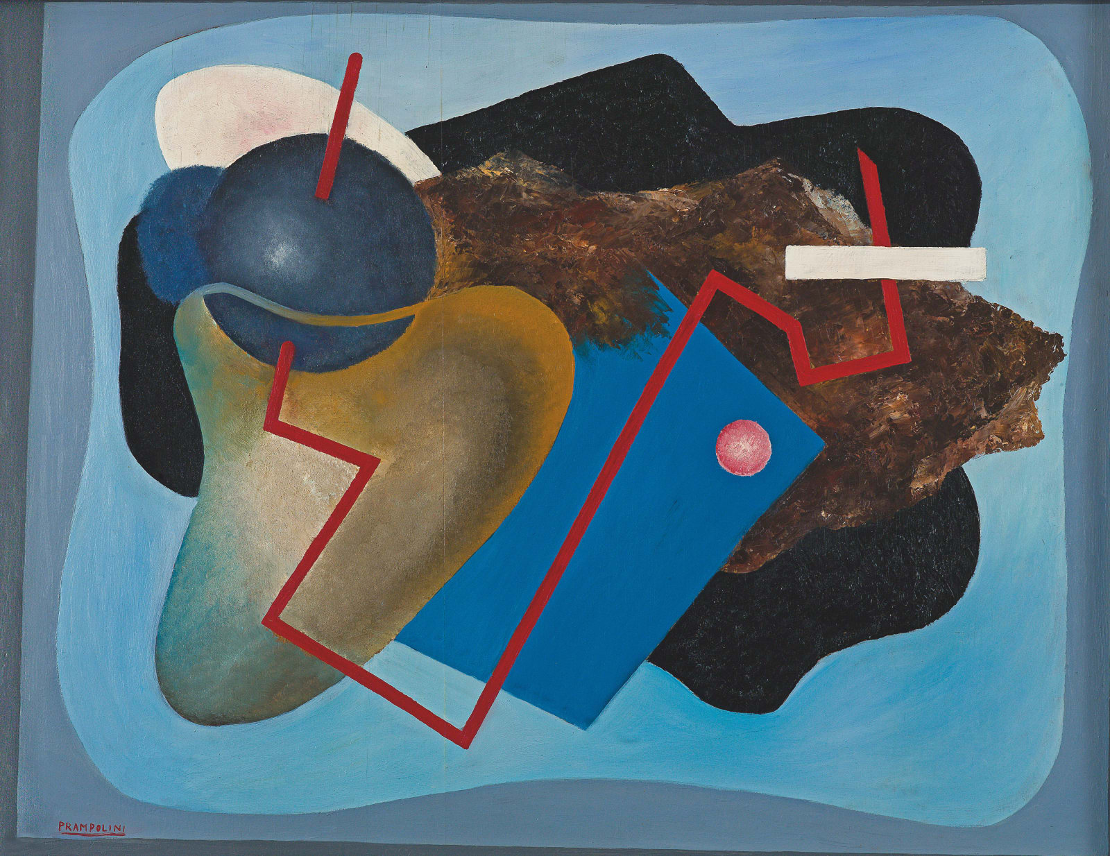 Enrico Prampolini, Aeropittura - Composizione, 1934