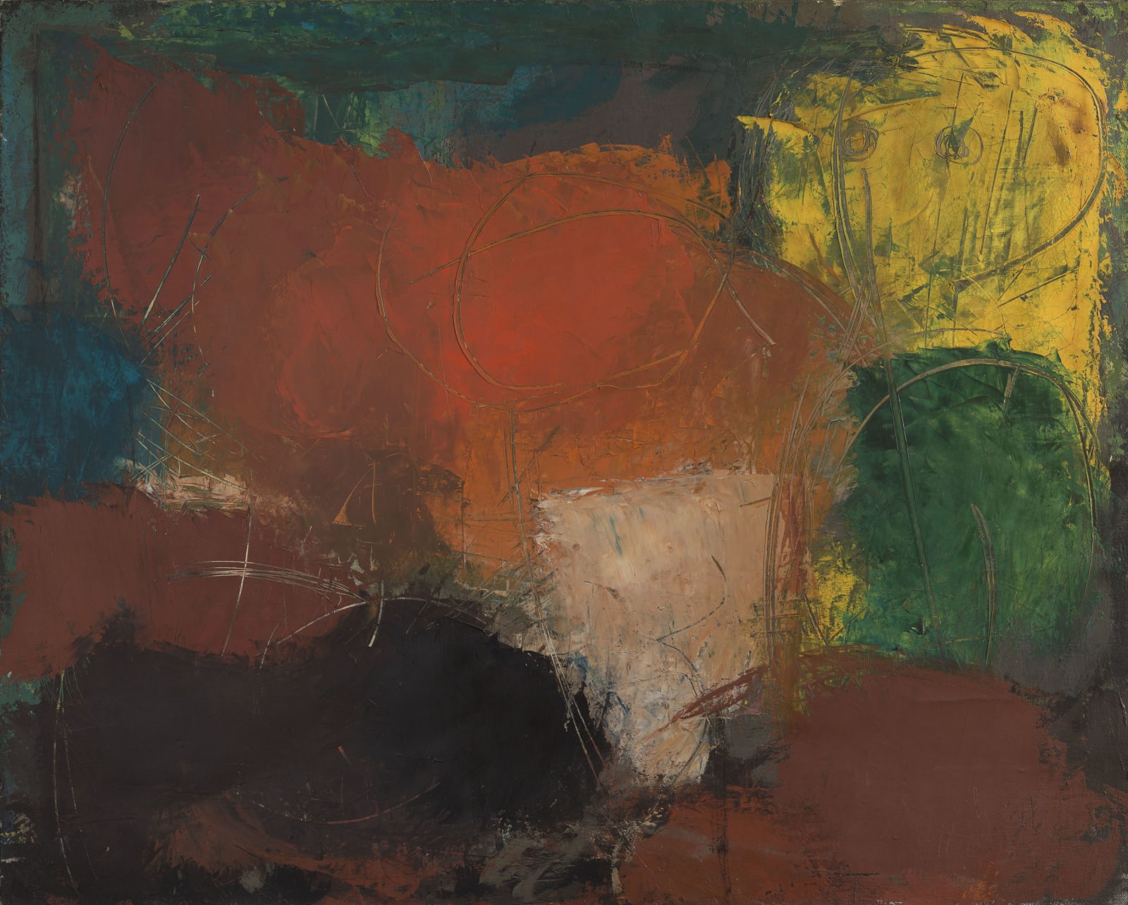 Alfredo Chighine, Composizione, 1953